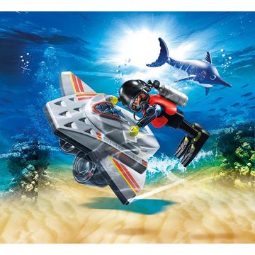 Playmobil® Konstruktionsspielsteine City Action Seenot: Tauchscooter im Rettungseinsatz