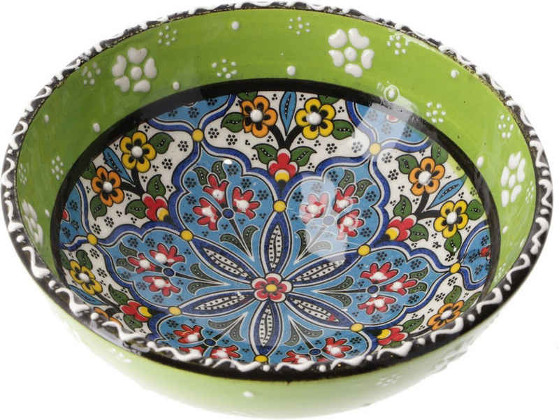 Guru-Shop Dekoschale 1 Stk. Orientalische Keramikschüssel, Schale,..