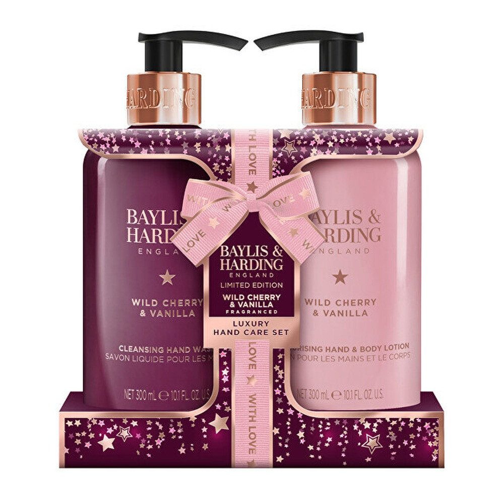 Baylis Harding Handpflege-Set Wild Cherry & Vanilla Handpflege Geschenkset 2-tlg