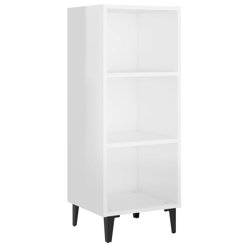 vidaXL Sideboard Sideboard Hochglanz-Weiß 34,5x32,5x90 cm günstig online kaufen