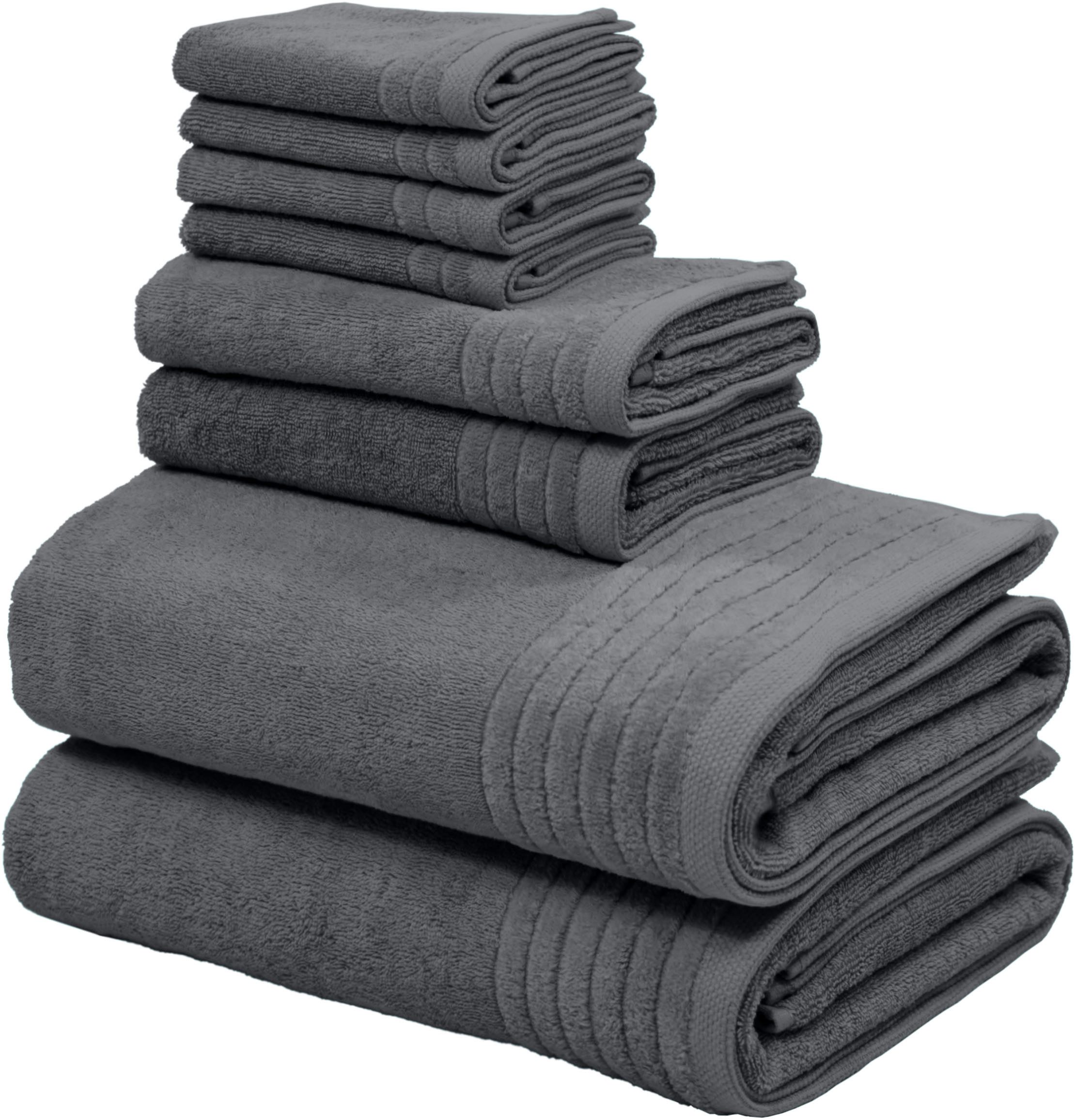 my home Handtuch Set Sanremo Premium, Premium Handtücher, 600 gr/m², dicke Qualität, Frottier (Set, 8-St), Duschtücher, Handtücher, Seiftücher, 100% Baumwolle, 5 Jahre Garantie. Reduzierter Preis € 26,73. Unverbindliche Preisempfehlung € 68,99