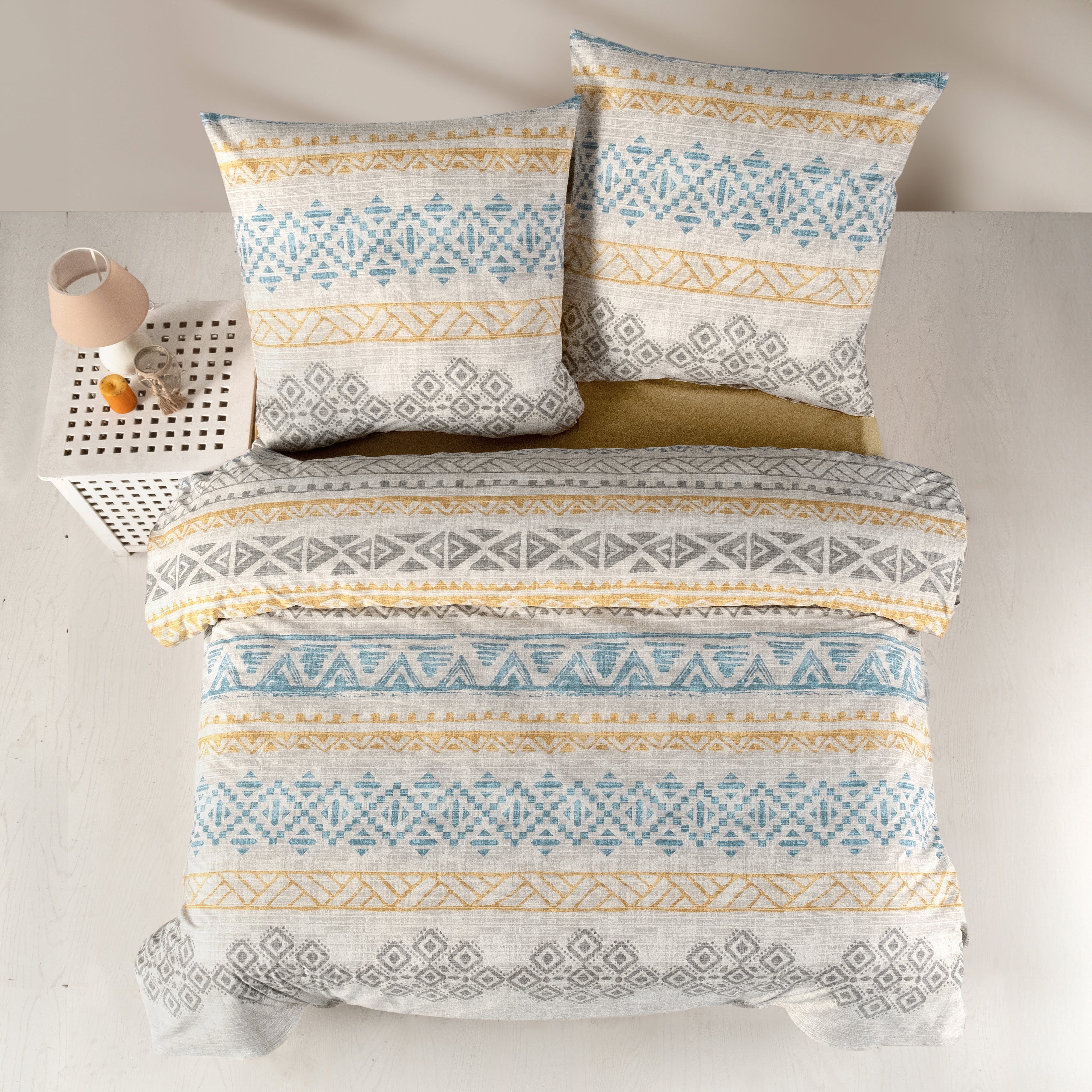 yadetextil Bettwäsche 135x200 cm, Renforce, 2 günstig online kaufen
