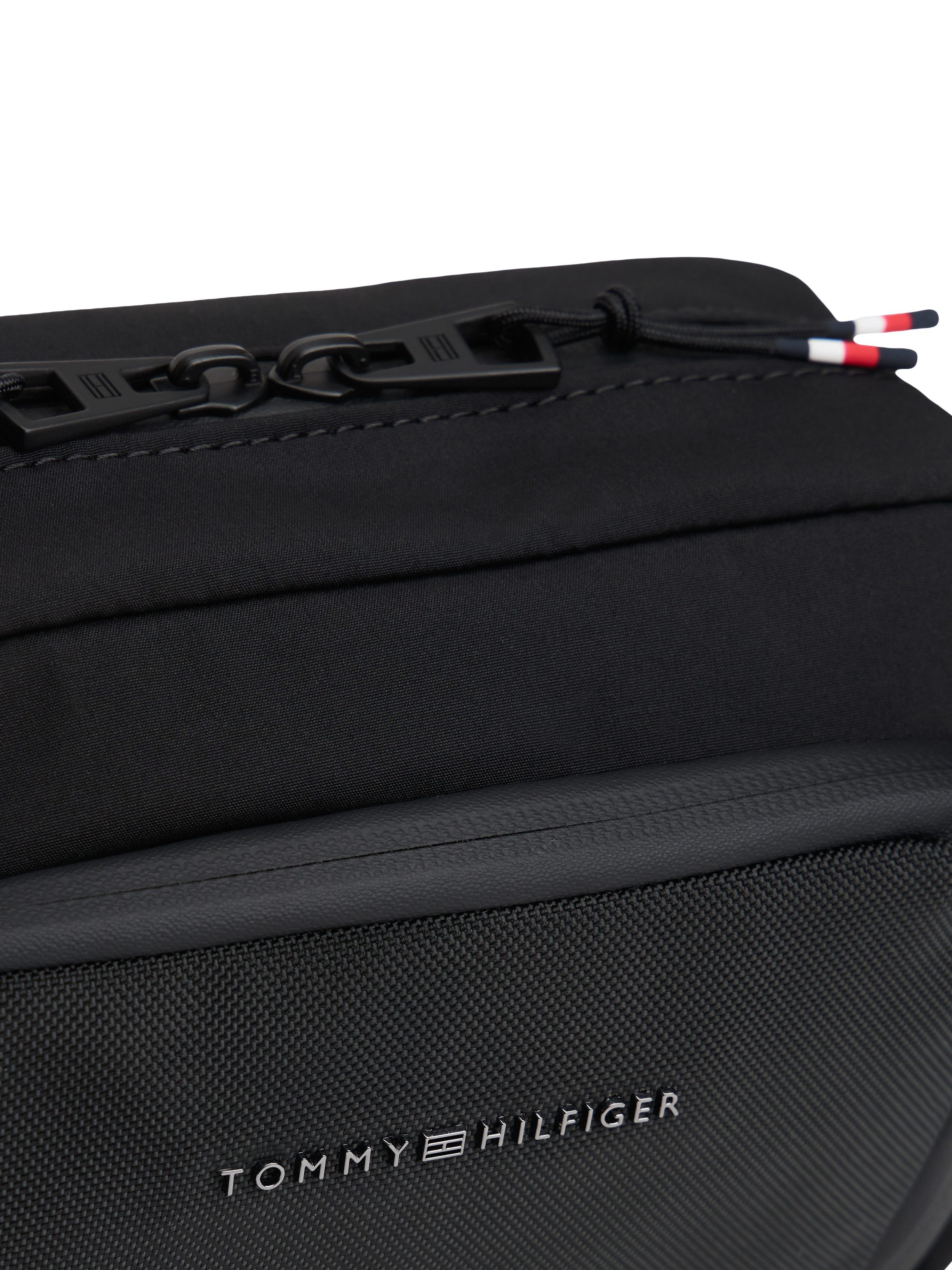 Tommy Hilfiger Kulturbeutel TH TRAVEL WASHBAG, Unisex Kosmetiktasche, Minibag, Kamarabag mit Logoschriftzug