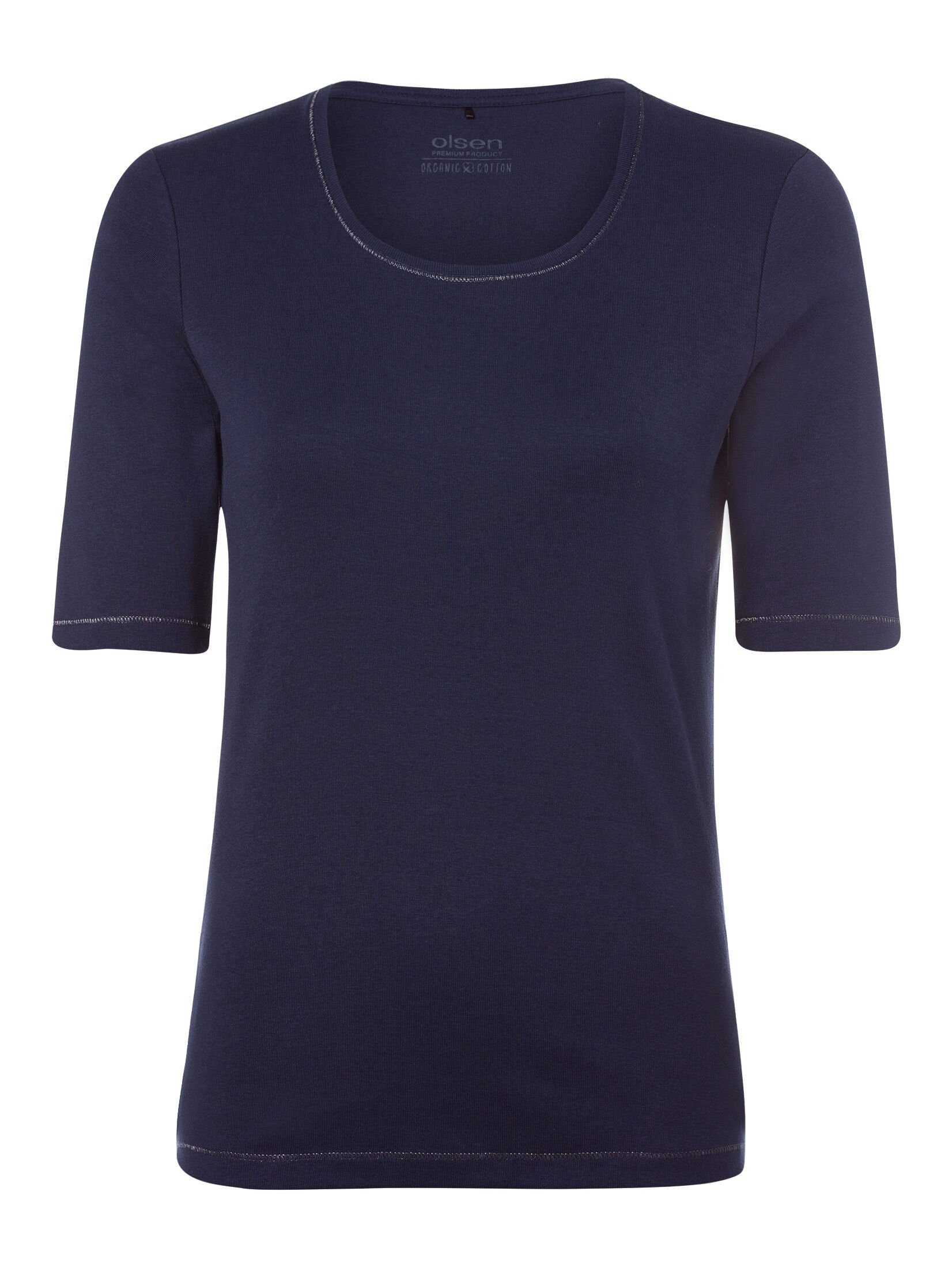 Olsen Rundhalsshirt (1-tlg) mit kleinem Stern günstig online kaufen