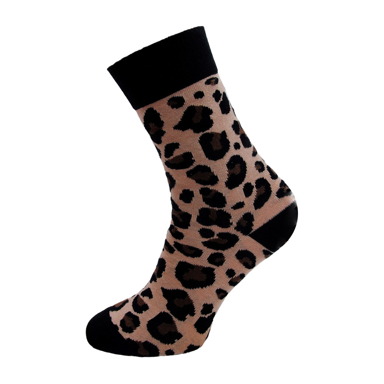Chili Lifestyle Freizeitsocken WILD CAT Lustige Socken mit Spruch Banderole günstig online kaufen
