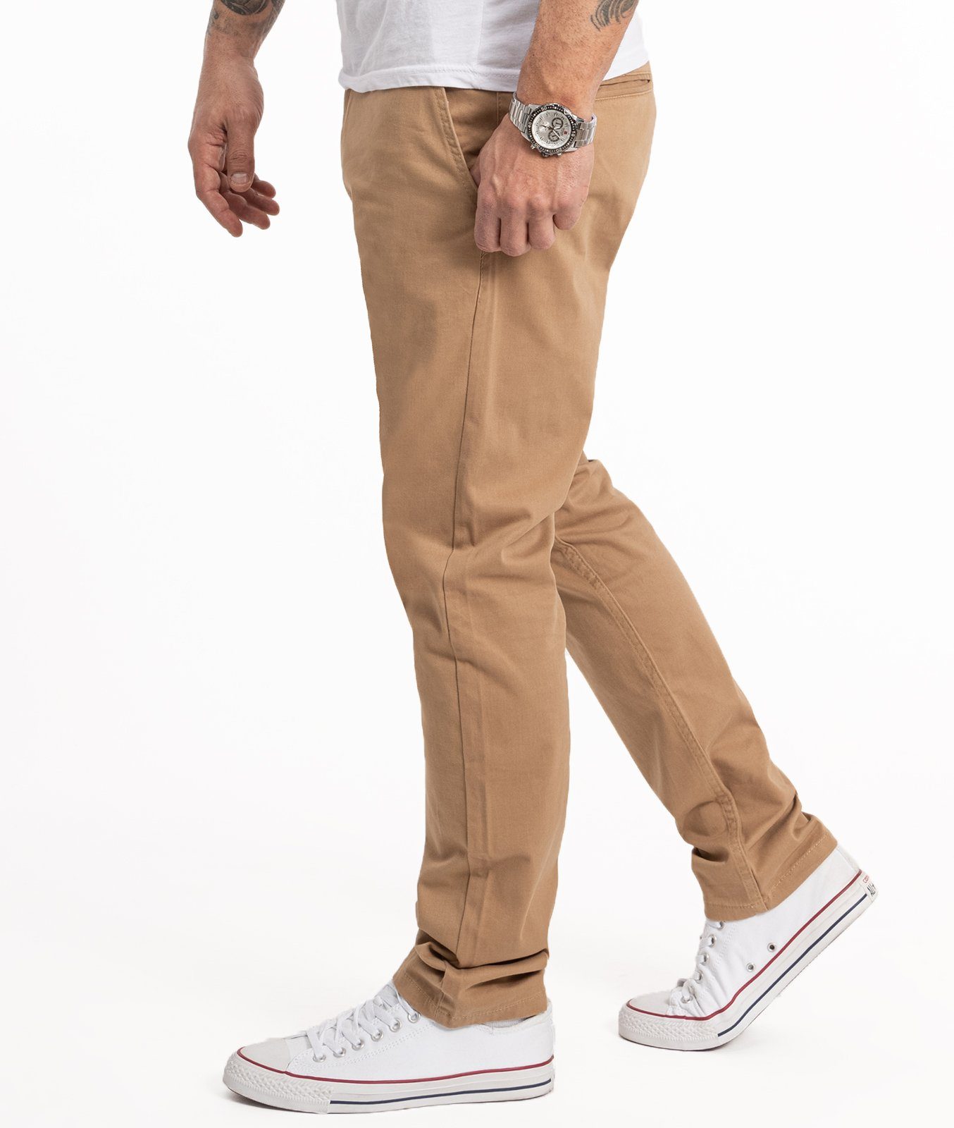 Indumentum Chinohose Herren Regular Fit Chinohose günstig online kaufen