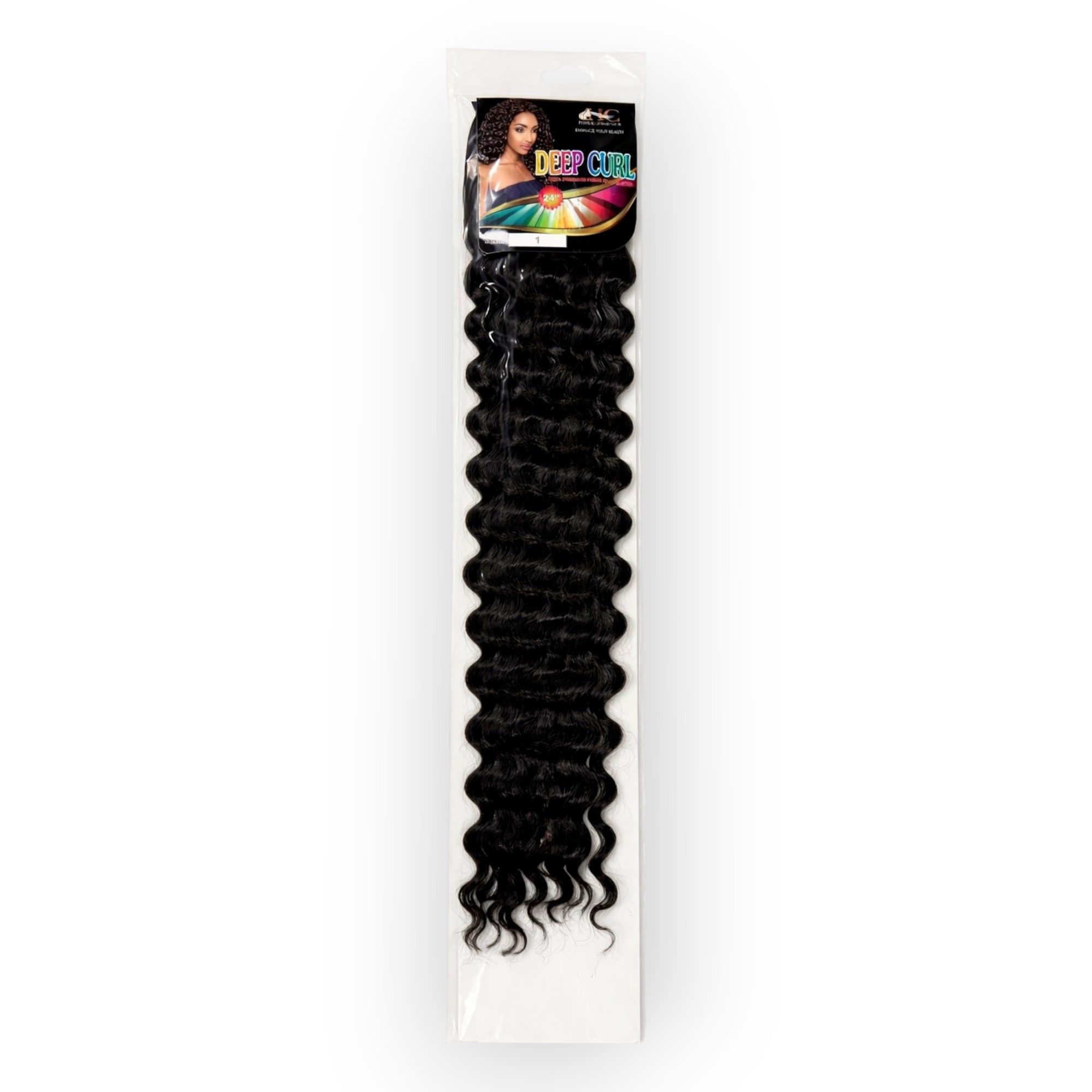 HC Kunsthaar-Extension HC RUBI Deep Curl Bulk (60cm), für Boho Braids, formstabil
