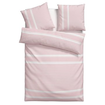 Bettwäsche Mynte in Gr. 135x200 oder 155x220 cm, andas, Renforcé, 2 teilig, Bettwäsche aus Baumwolle, mit GRATIS-Zugabe: Kissenbezug 40x80 cm