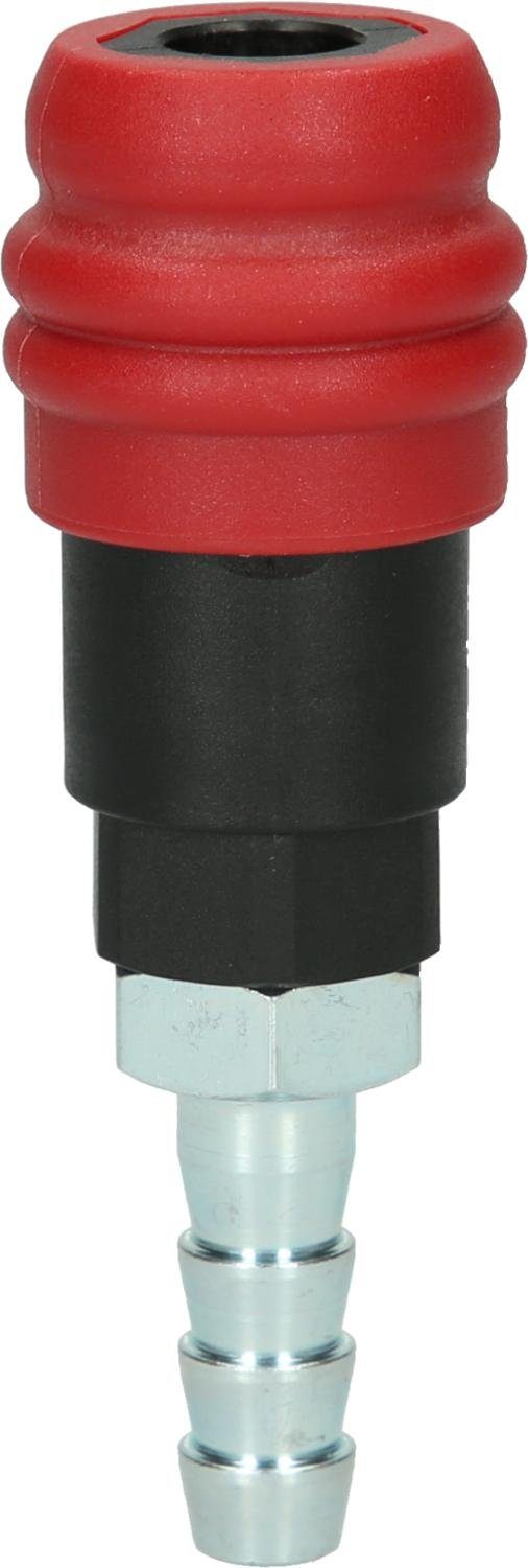 mit Schlauchtülle, 2 KS Tools Schlauchverbinder Stufen-Druckluft-Sicherheitskupplung 11mm
