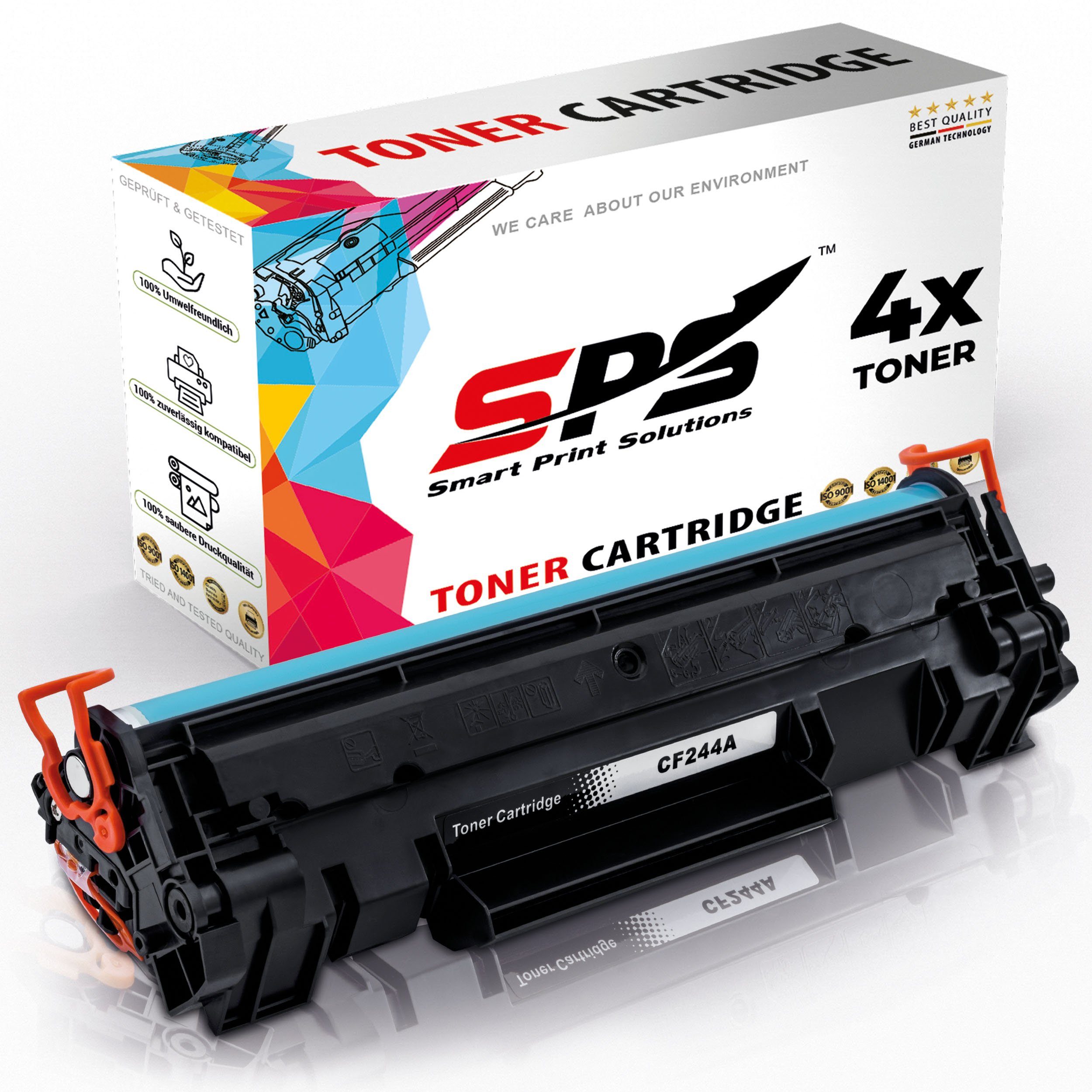 SPS Tonerkartusche Kompatibel für (4er HP Pack) CF244A, Pro Laserjet 44A M17W