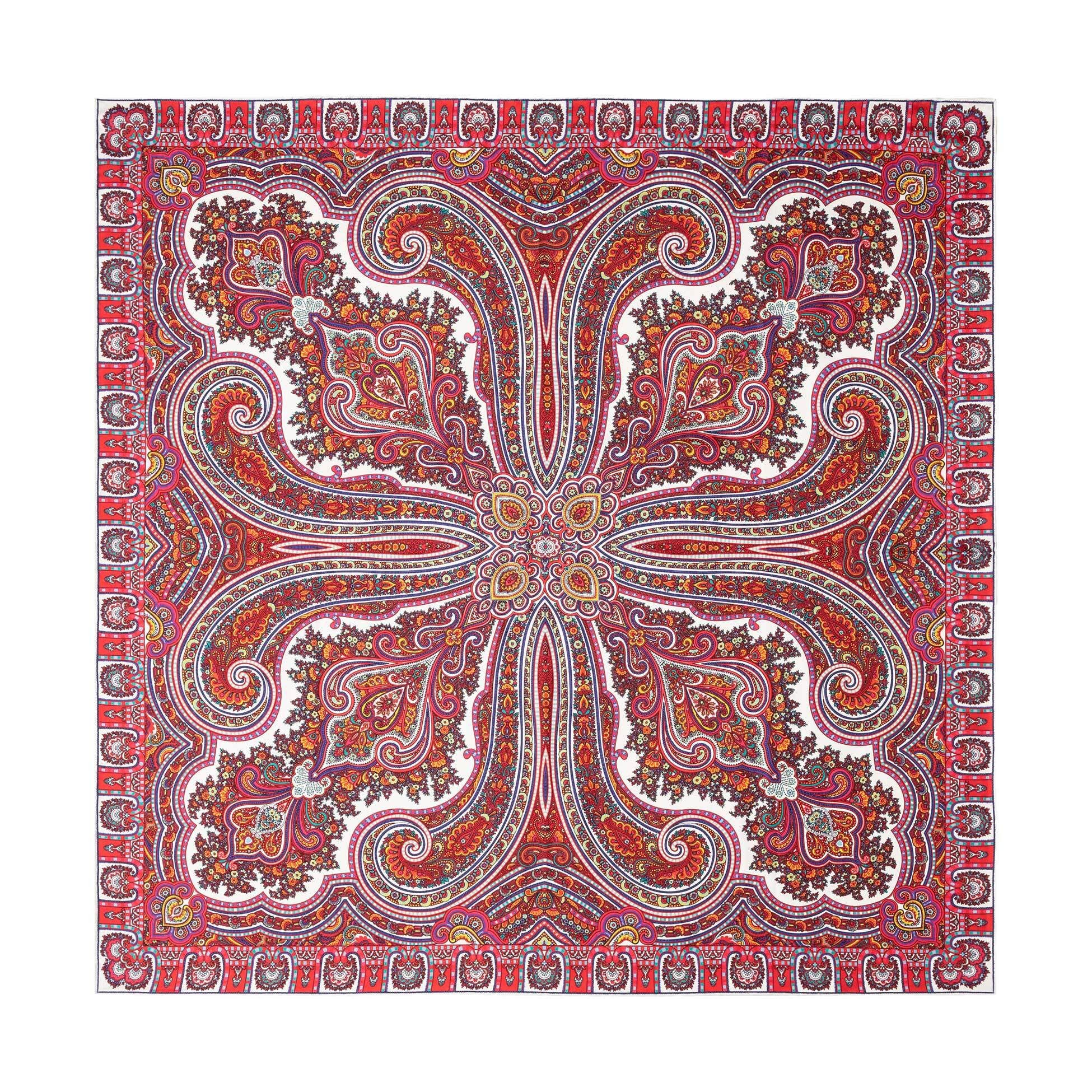 Roeckl Halstuch PAISLEY STAR, Klassisches Paisley-Muster Tuch