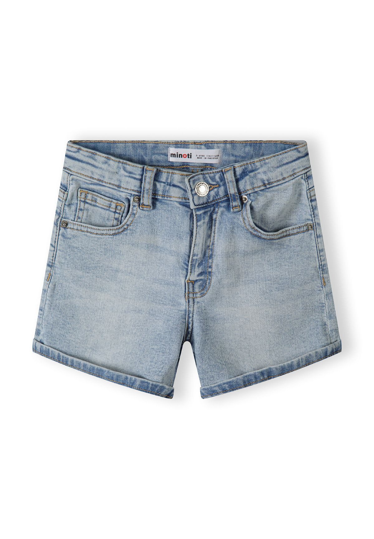 MINOTI Jeansshorts Denim-Shorts mit Bündchen (2y-14y) günstig online kaufen