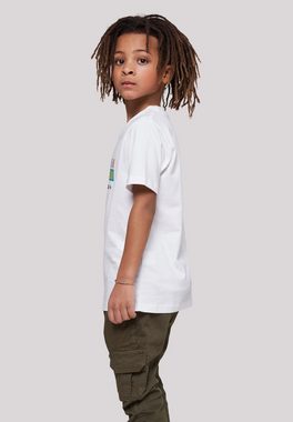 F4NT4STIC Kurzarmshirt F4NT4STIC Kinder They Don't Know Script -WHT with Kids Basic Tee (1-tlg)