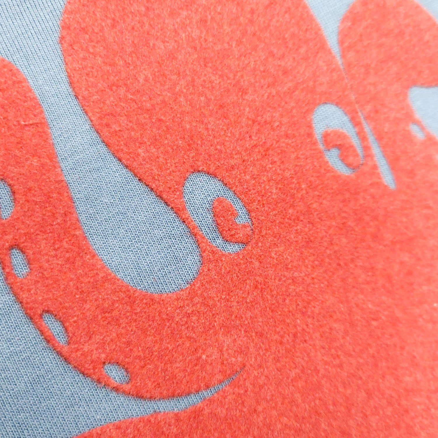 in Grössen Petit Bateau 6-36 Print-Shirt Motiv Kraken Petit Flockdruck T-Shirt mit Bateau