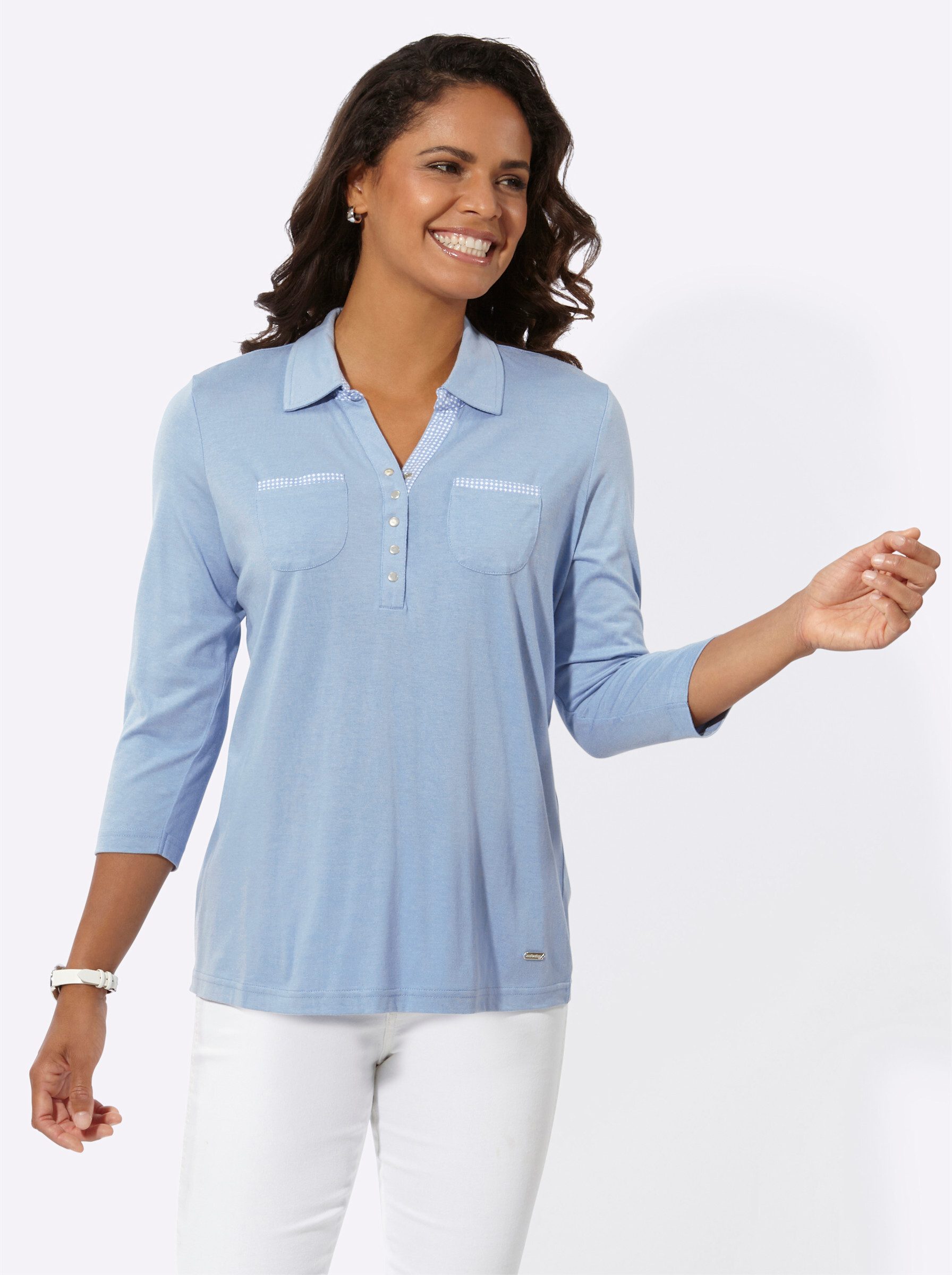 Witt T-Shirt Poloshirt 3/4-Arm günstig online kaufen