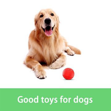 Intirilife Tier-Beschäftigungsspielzeug, Gummi, Hunde Gummiball 7cm Hunde Spielzeug Hundeball Haustier Spielzeug