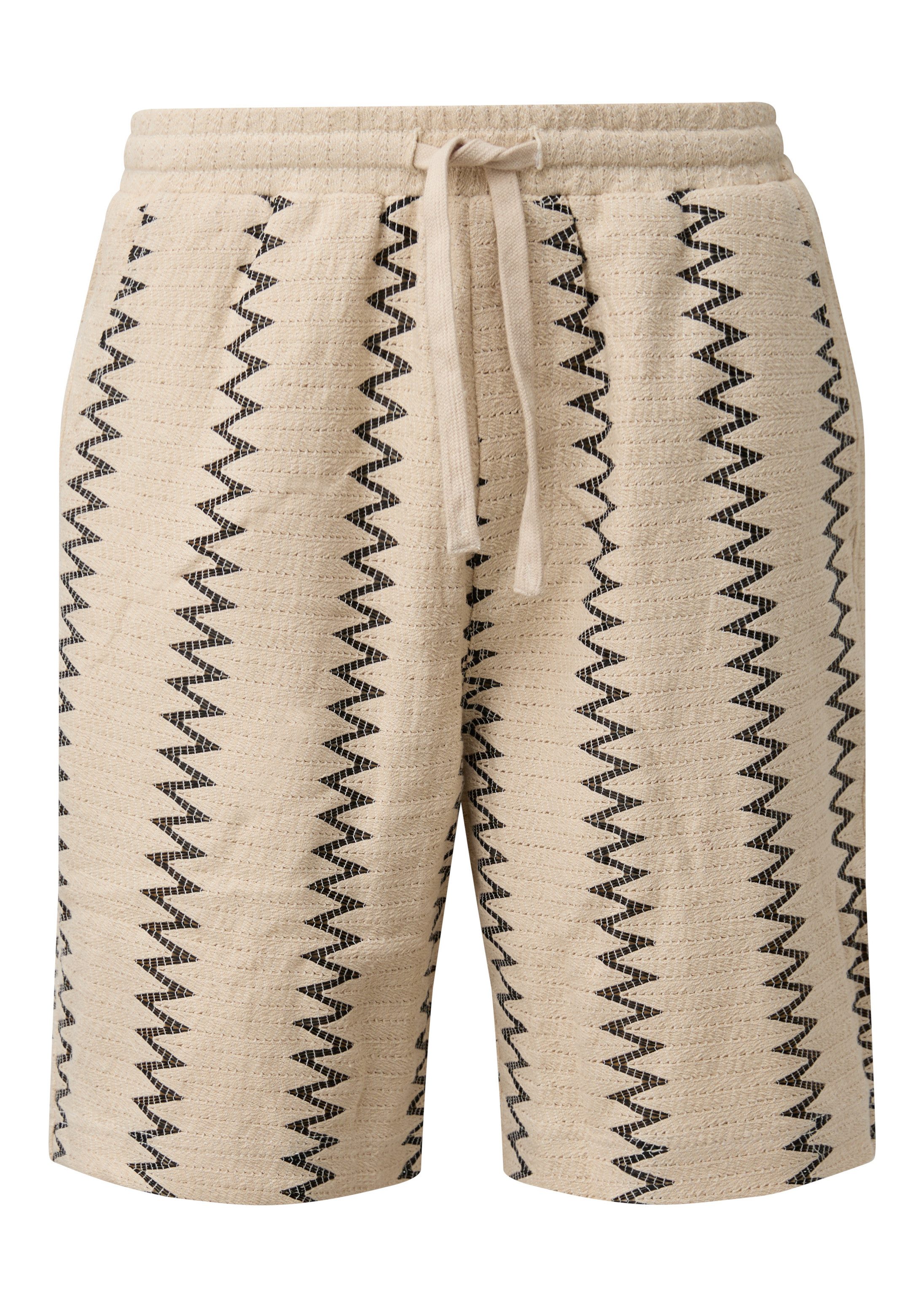 s.Oliver Shorts Bermuda DETROIT Detroit: Häkelhose im Relaxed Fit