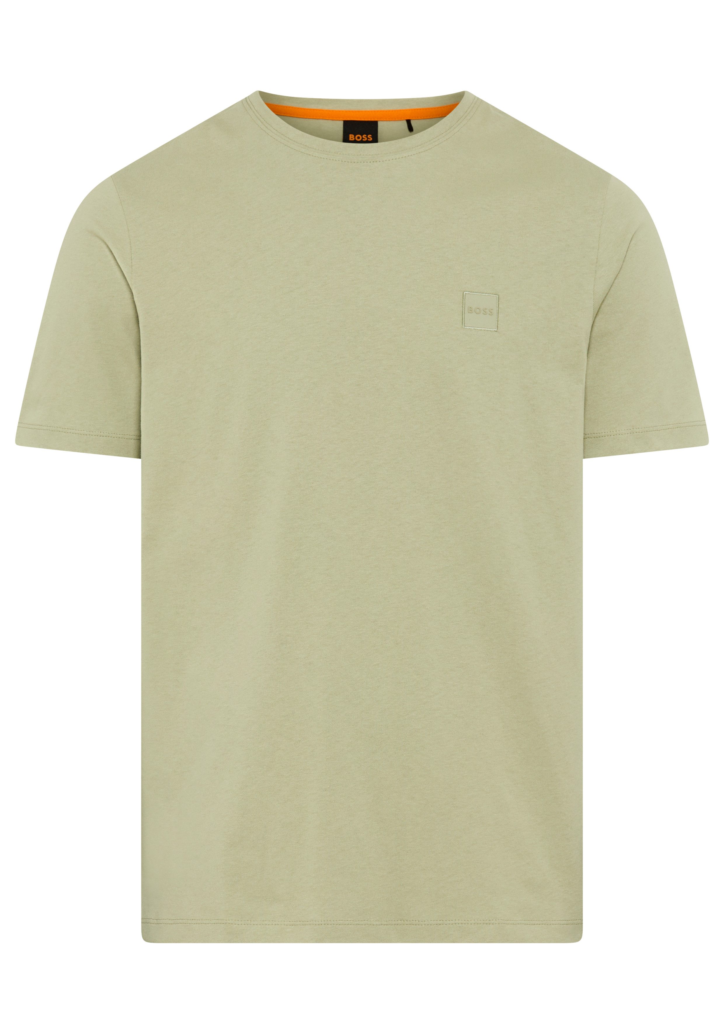 BOSS ORANGE T-Shirt Tales Regular Fit 100% Baumwolle BOSS Logo Patch Rundhals – Bild 4 von 5
