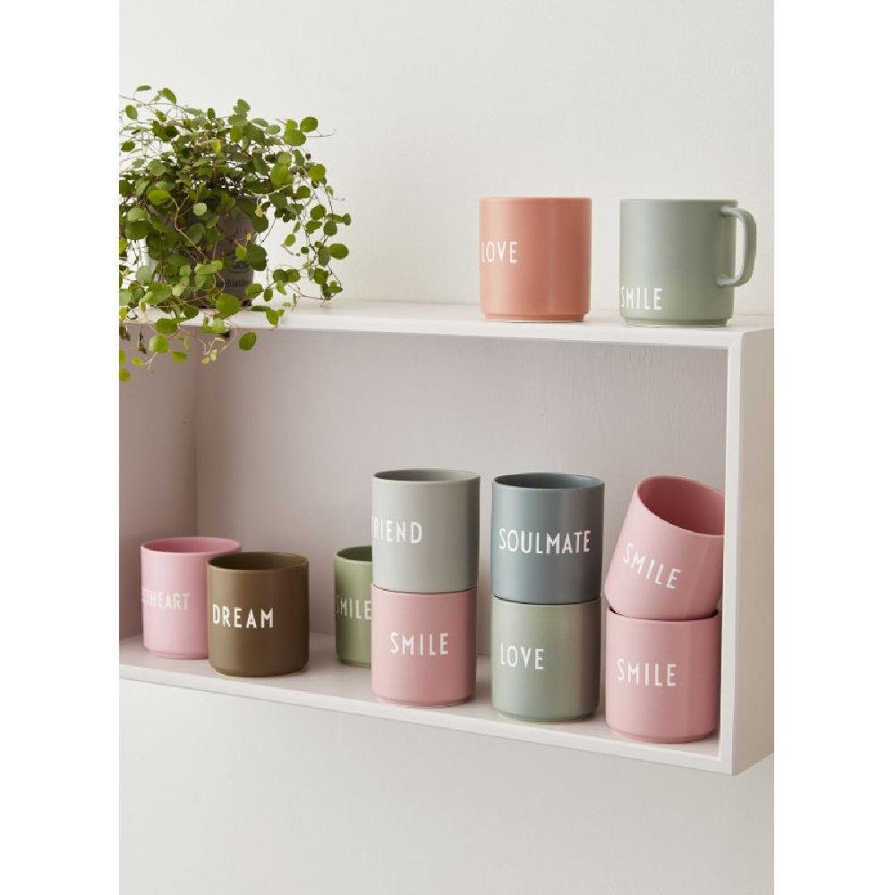 Rosa Design Cup Letters Favourite Tasse Becher Sweetheart