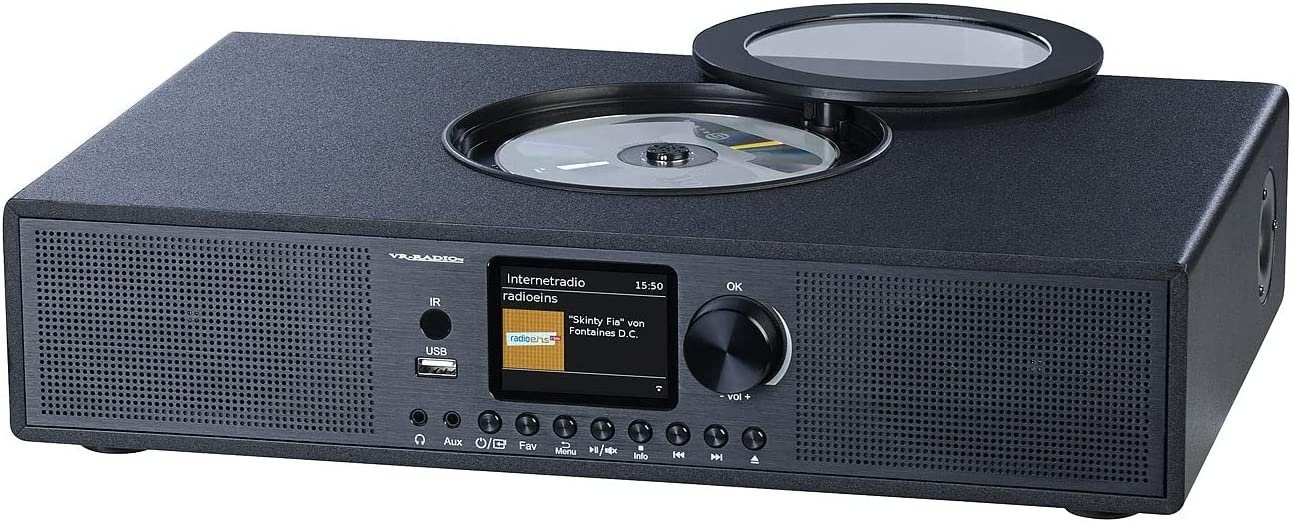 FM, Microanlage Wecker, VR-Radio DAB+ IRS-570.cd 60,00 CD-Player) Internetradio, (Digitalradio W, (DAB), & Internetradio integrierter Schlaf-Timer, Micro-Stereoanlage