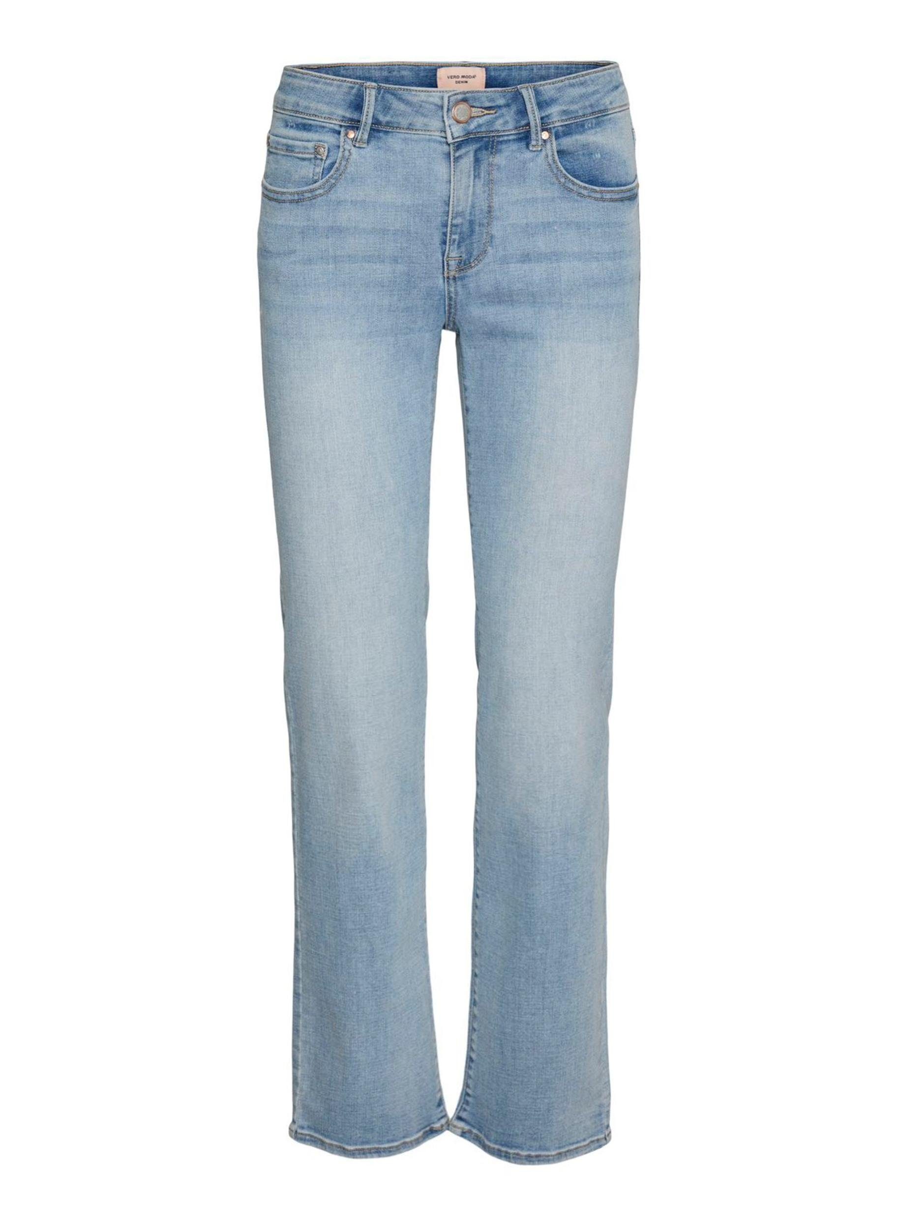 Straight-Jeans VMFLASH MR STRAIGHT JNS LI3102 GA NOOS