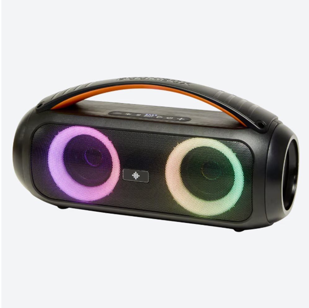 Intempo Intempo Boombox Lautsprecher 20 W RMS Bluetooth Musikbox Speaker Boombox (20 W)