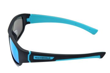 Gamswild Sonnenbrille UV400 GAMSKIDS Jugendbrille 8-18 J. Kinderbrille kids Unisex Modell WJ5019/20 in blau, rot, türkis