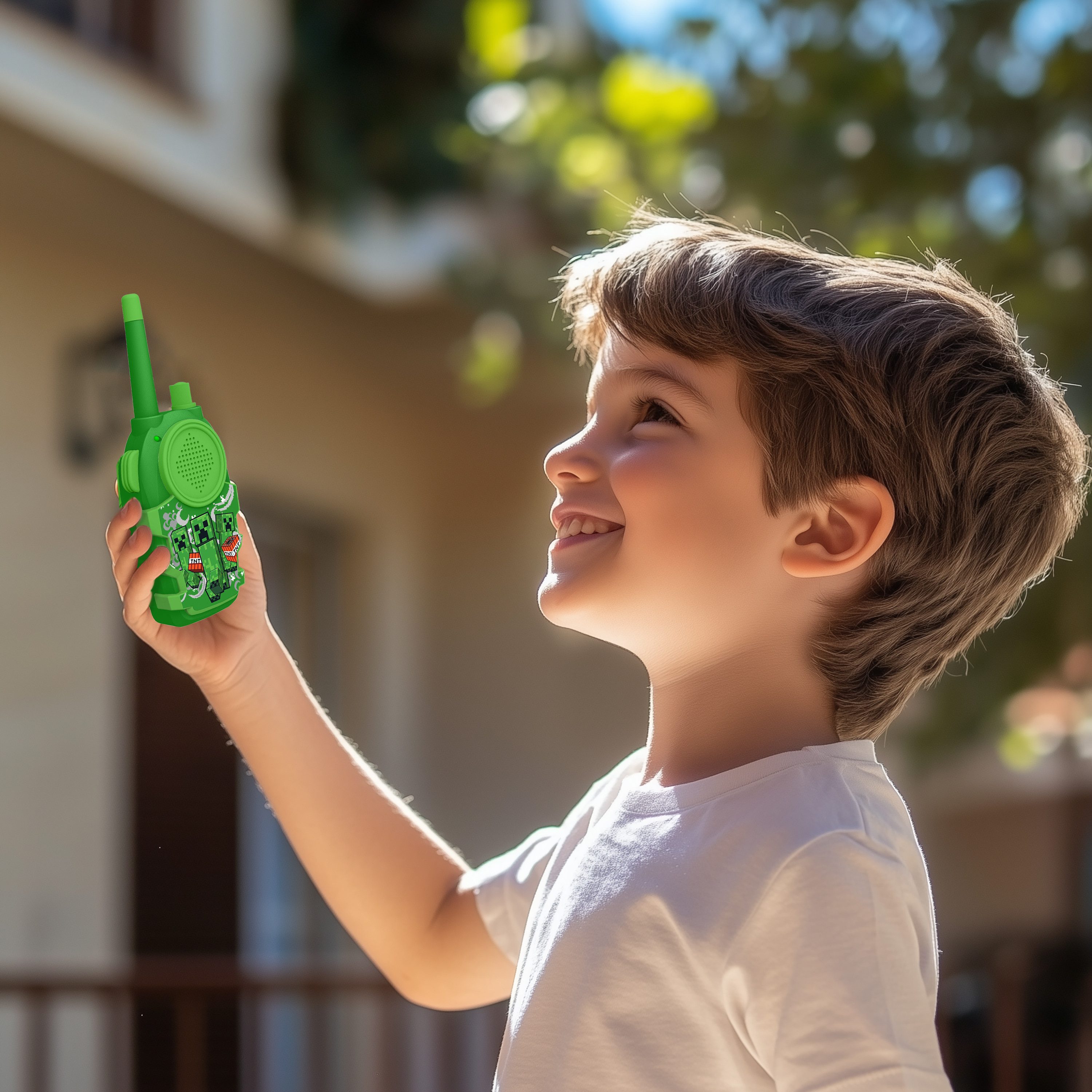 OTL Walkie Talkie Minecraft Walkie Talkie Set für Kinder, (Set, Das Set besteht aus insgesamt 2 Walkie Talkies), kindgerecht