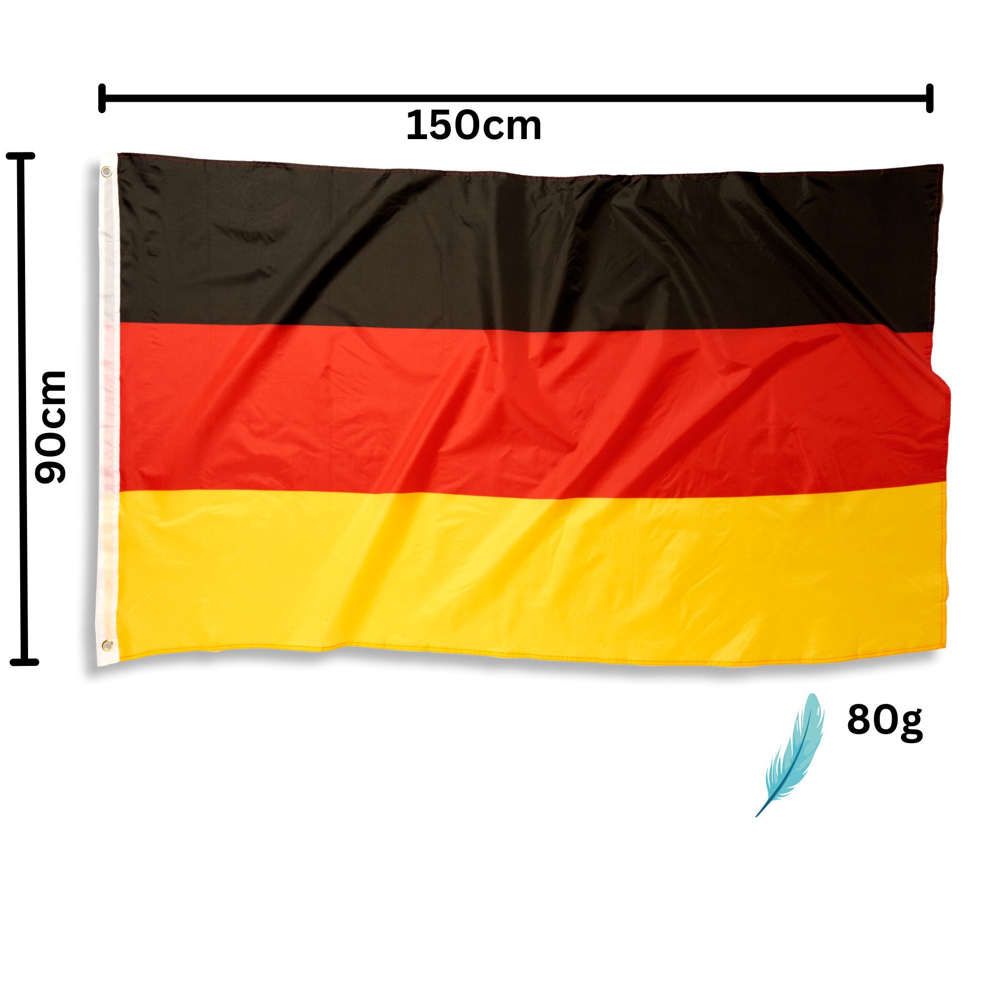 Smart-Planet Stumpenkerze Flagge Smart-Planet Deutschland Flagge günstig online kaufen