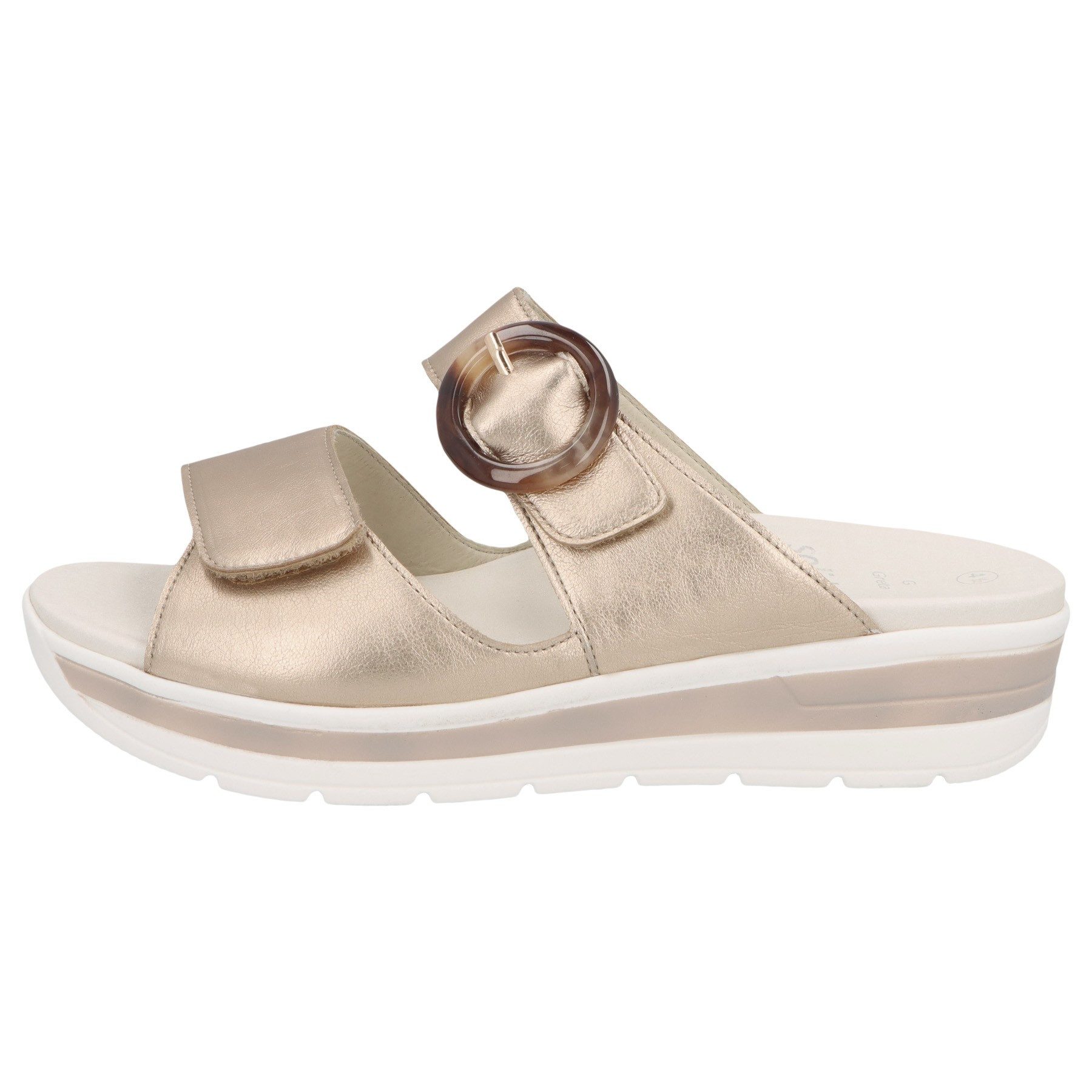 SOLIDUS Solidus Erwachsene Solidus Greta Pantolette Leder Pantolette