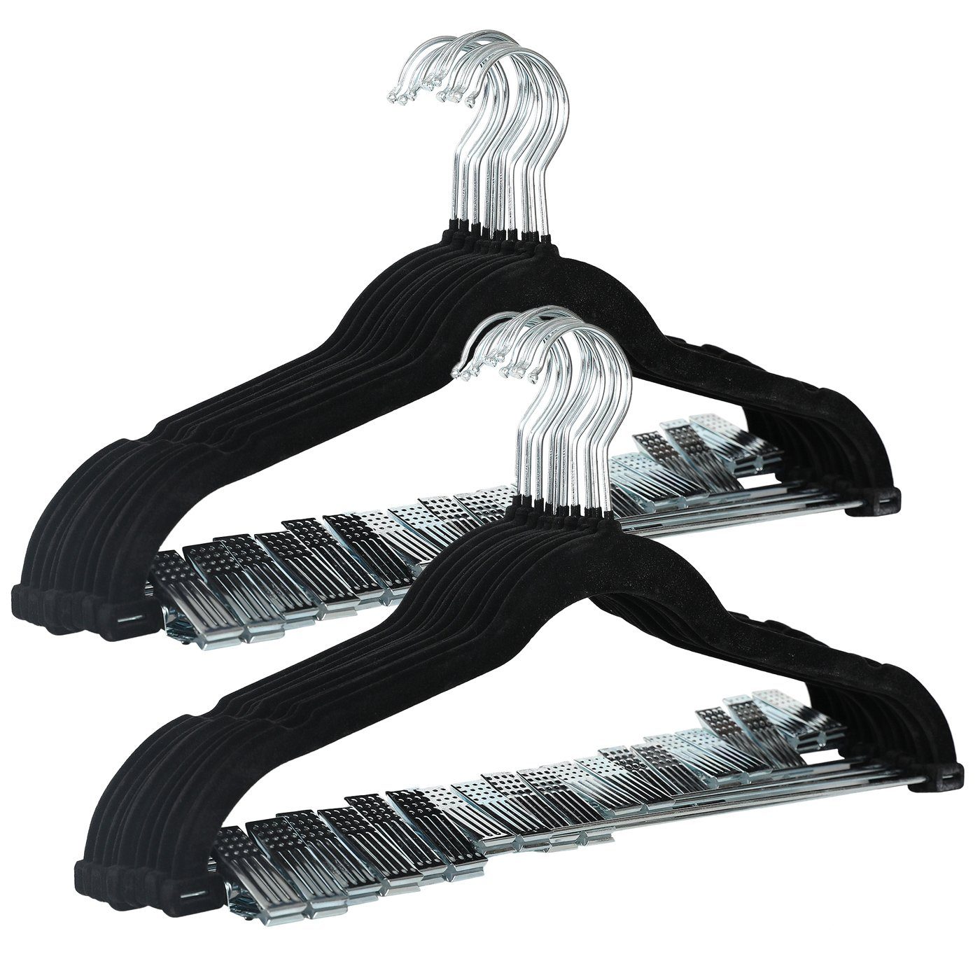 SVITA Kleiderbügel Anzugbügel mit Hosenclips, (10-tlg), günstig online kaufen