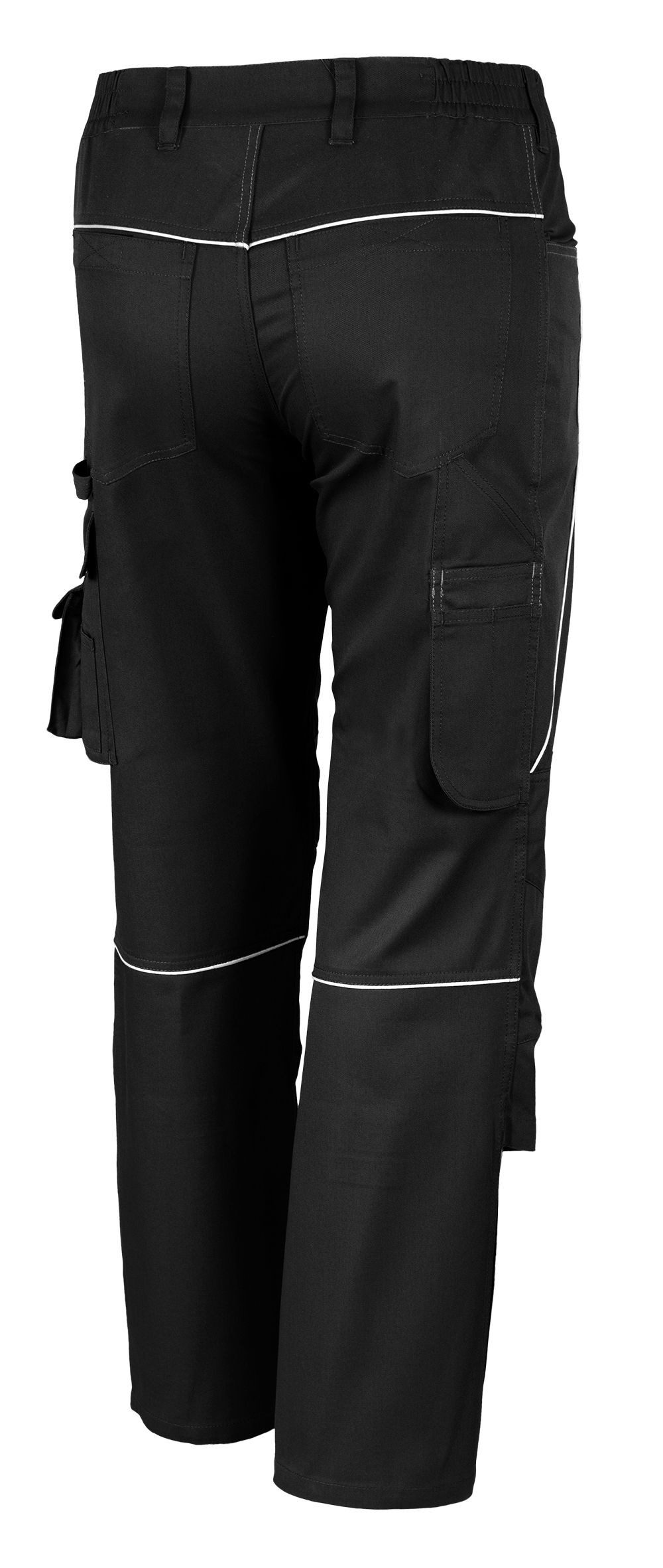 Qualitex Workwear Arbeitsbundhose strapazierfähige PROfessionals Arbeitshose aus faserverstätktem Gewebe (1-tlg) MG 245 g Schutzhose - 11 Taschen - pflegeleichte Bundhose - Waschbar
