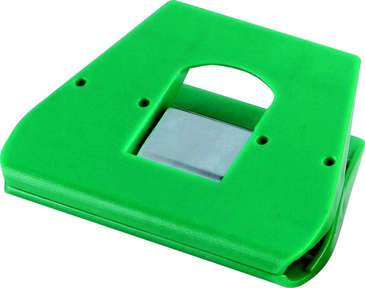 Büroklammer Briefklemmer Signal 3 90x70mm grün (20 Stück)