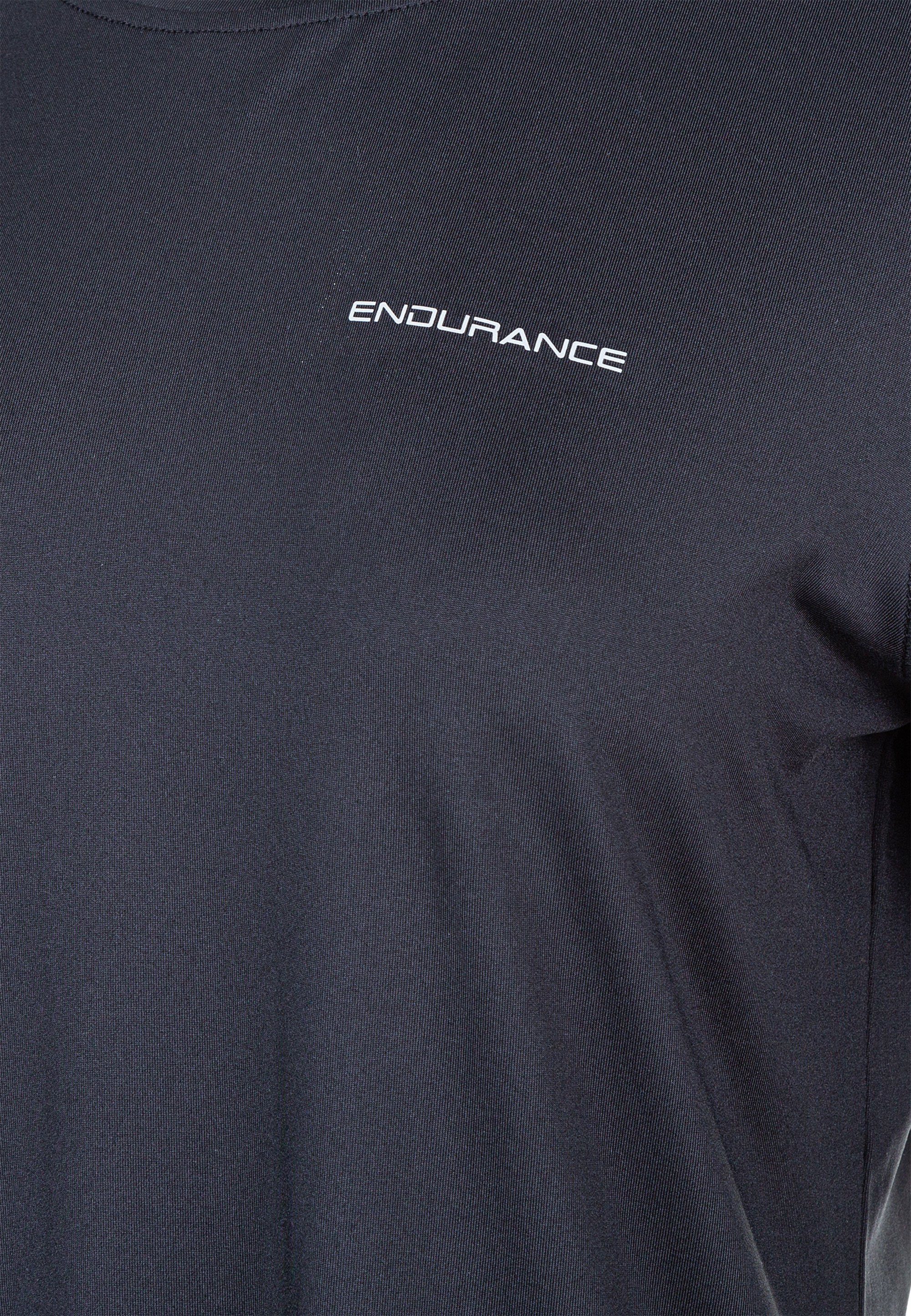 (1-tlg) Yonan QUICK ENDURANCE Langarmshirt mit schwarz DRY-Technologie innovativer