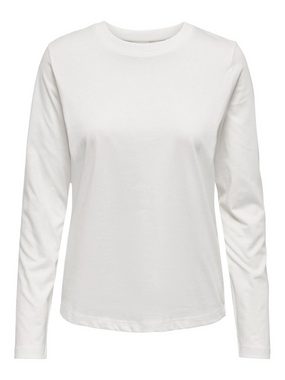 JACQUELINE de YONG T-Shirt Langarm Shirt Dünner Longsleeve Pullover JDYPISA (1-tlg) 6804 in Weiß