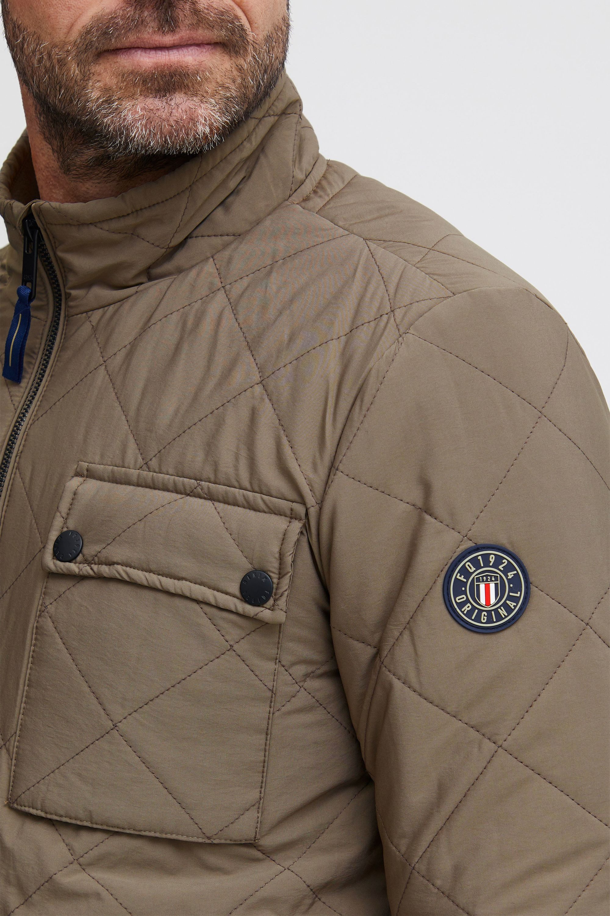 FQ1924 Steppjacke FQJacob Modische Steppjacke mit Umlegekragen