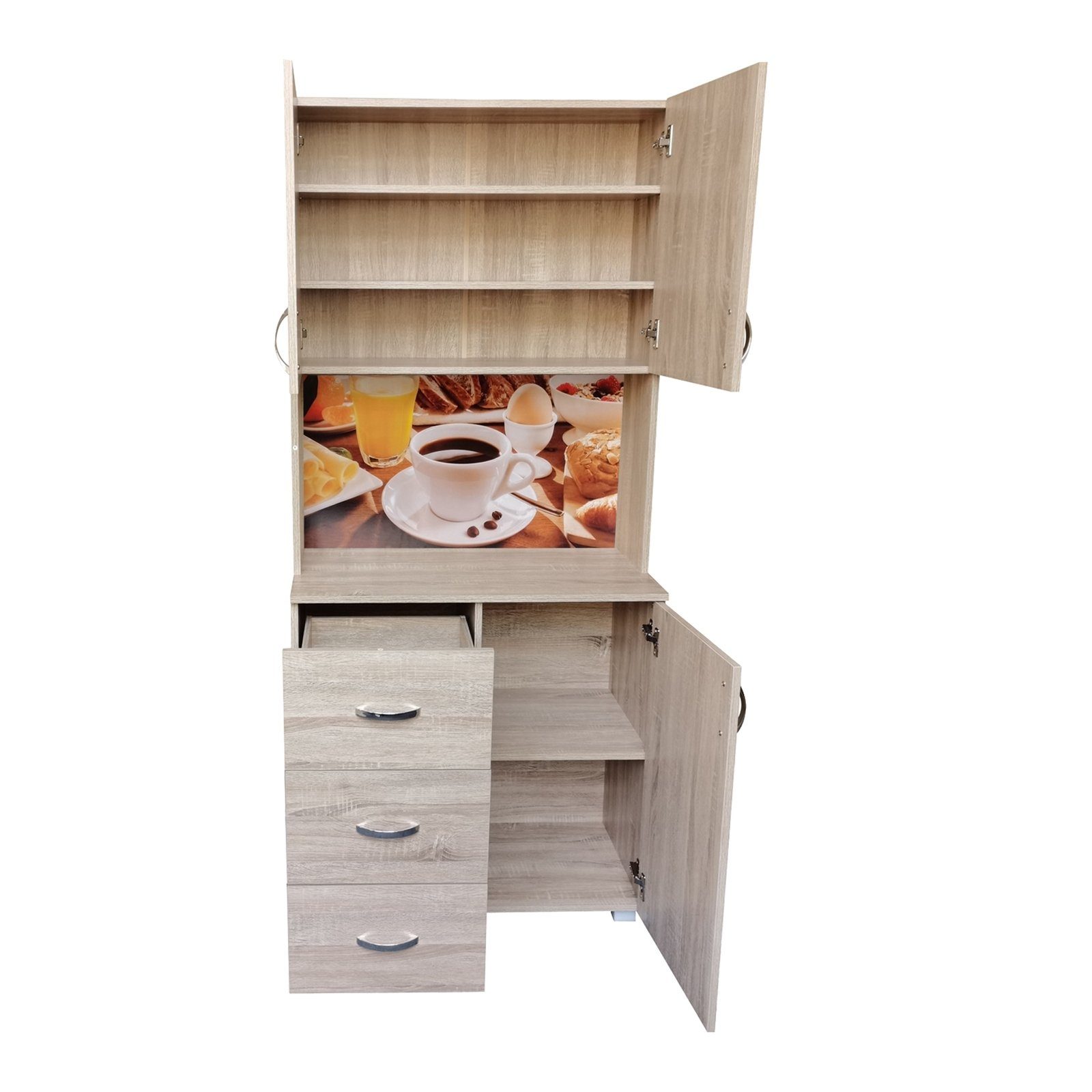 HTI-Line Küchenbuffet Küchenbuffet Blanca (Stück, 1-St., 1x Schrank Blanca, günstig online kaufen