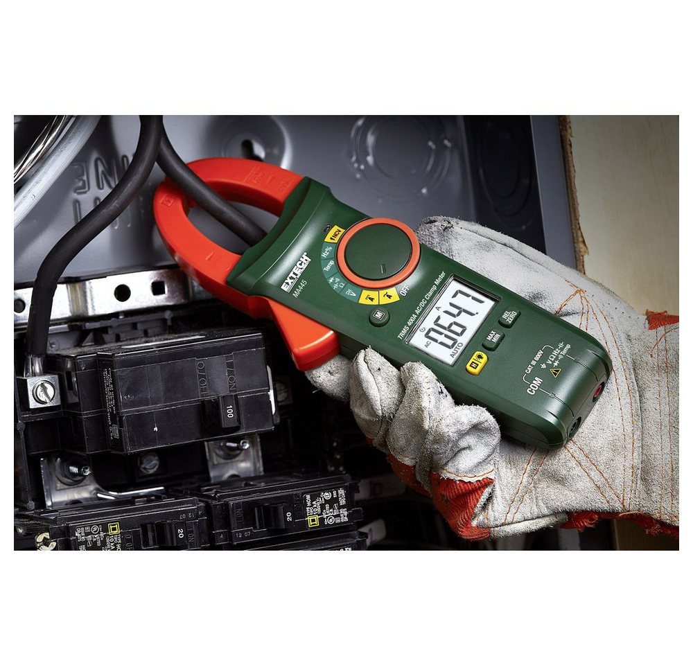 Thumbnail - Extech Spannungsprüfer Extech MA445 Hand-Multimeter, Stromzange digital CAT III 600 V Anzei, (MA445)