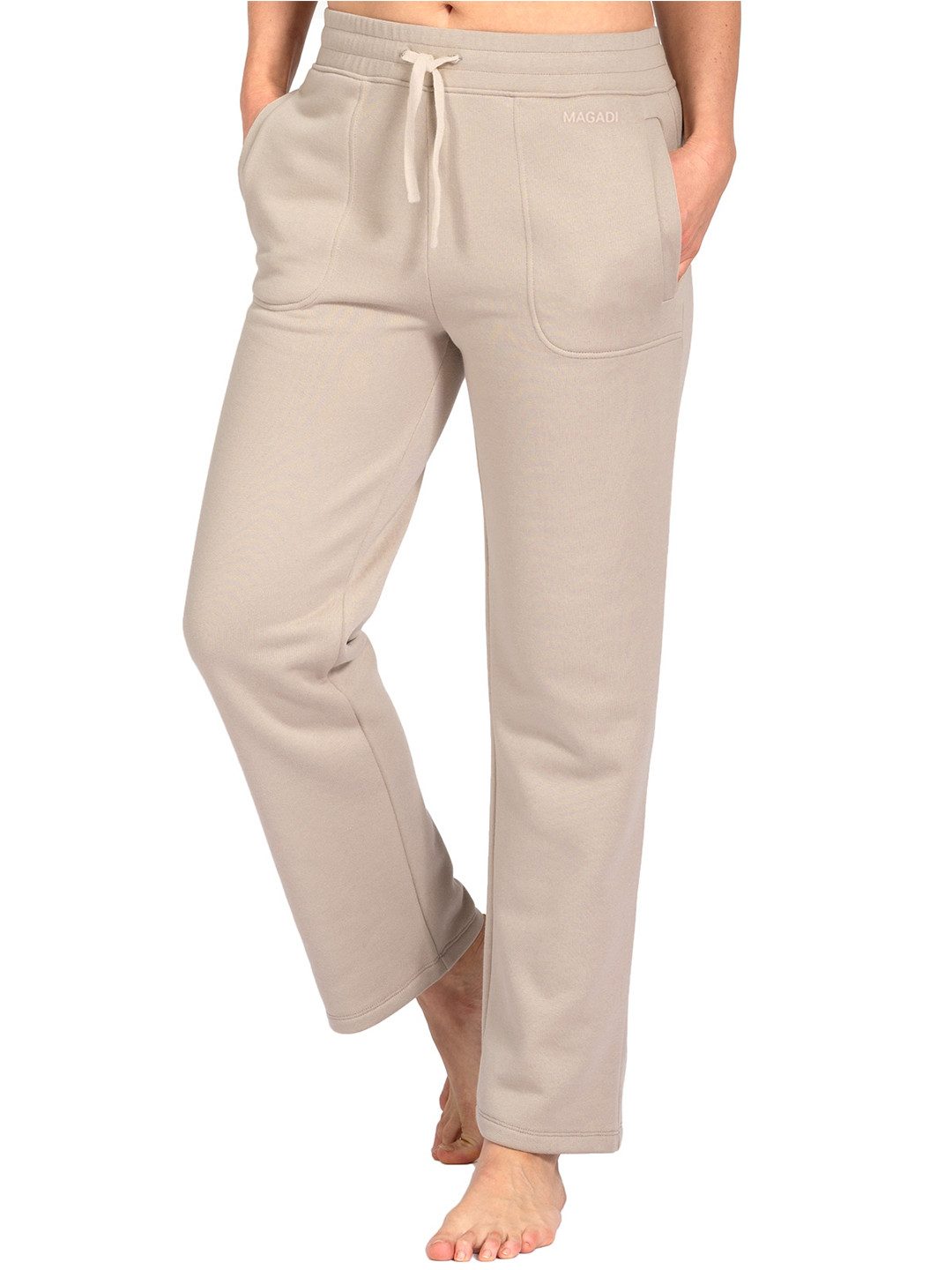 Magadi Yogahose Elena aus Sweat-Stoff, mit günstig online kaufen