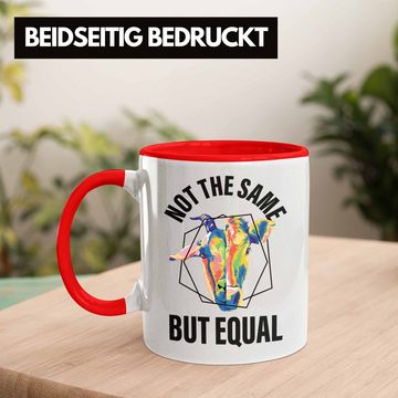 Trendation Tasse Trendation - Veganer Geschenk Lustige Tasse Vegetarier Geschenkidee Tasse Lustig für Geschenkset oder Geschenkbox Vagenerin