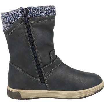 Indigo Mädchen Schuhe Stern 354-005 Tex Winterstiefel Boots gefüttert Navy Winterstiefel