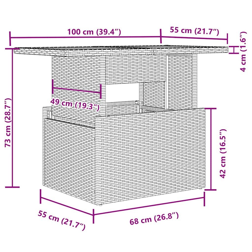 vidaXL Tierhaarentferner 7-tlg. Schafschermaschine-Set 550 W, (7-tlg)