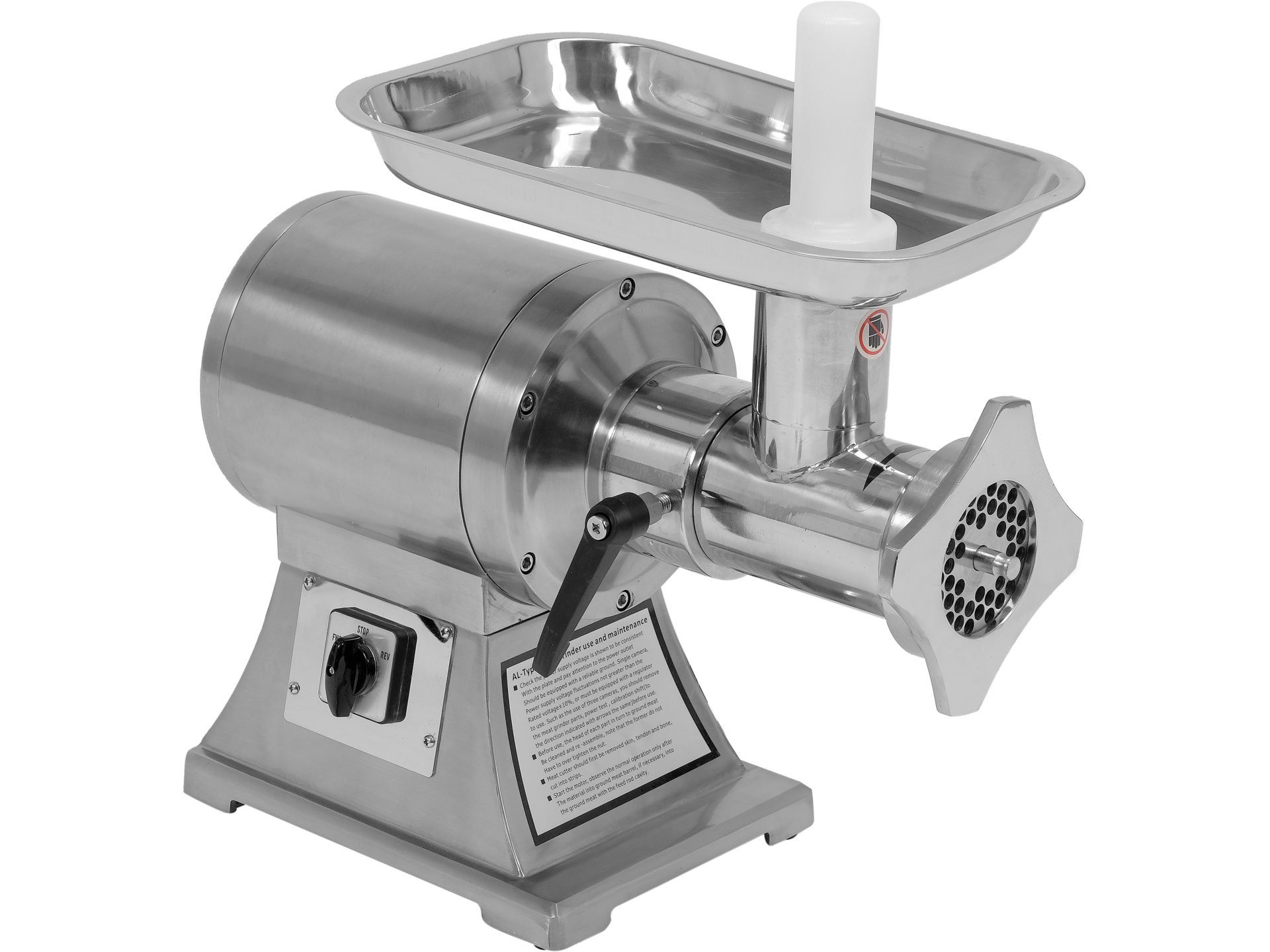 Yato Fleischwolf Gastro Fleischwolf 750W, 250kg/h, 750 W, Profigerät