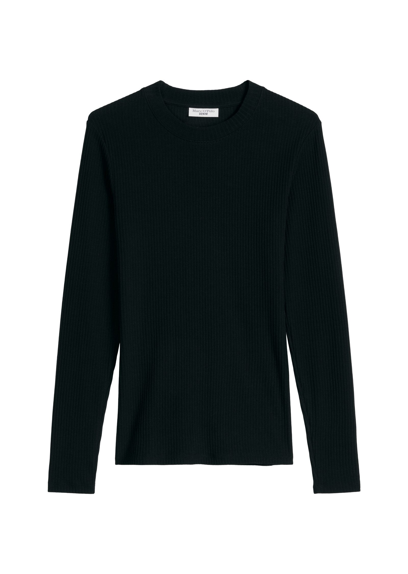 Marc O'Polo DENIM Langarmshirt aus Rippjersey