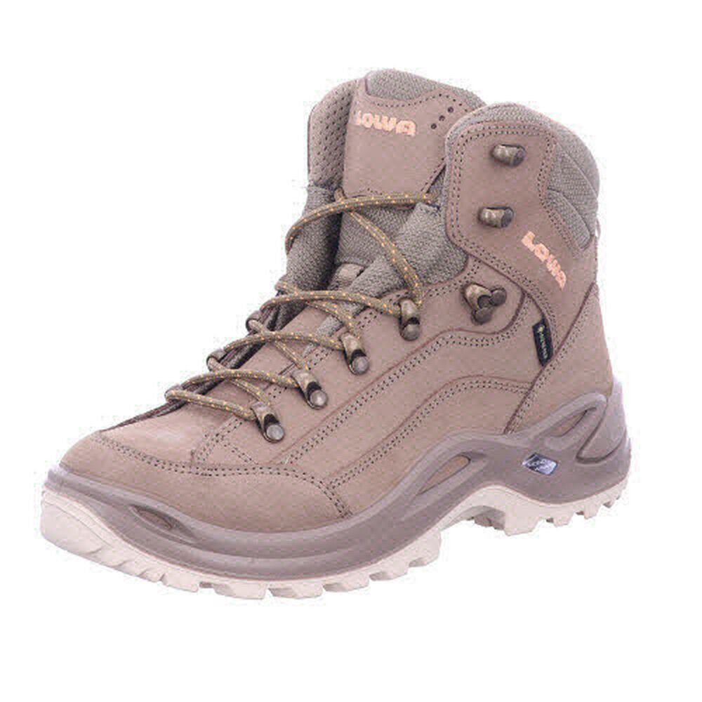 Lowa RENEGADE GTX MID Ws Wanderstiefel (1-tlg) mit bestem Geh- und Tragekomfort sand/apricot