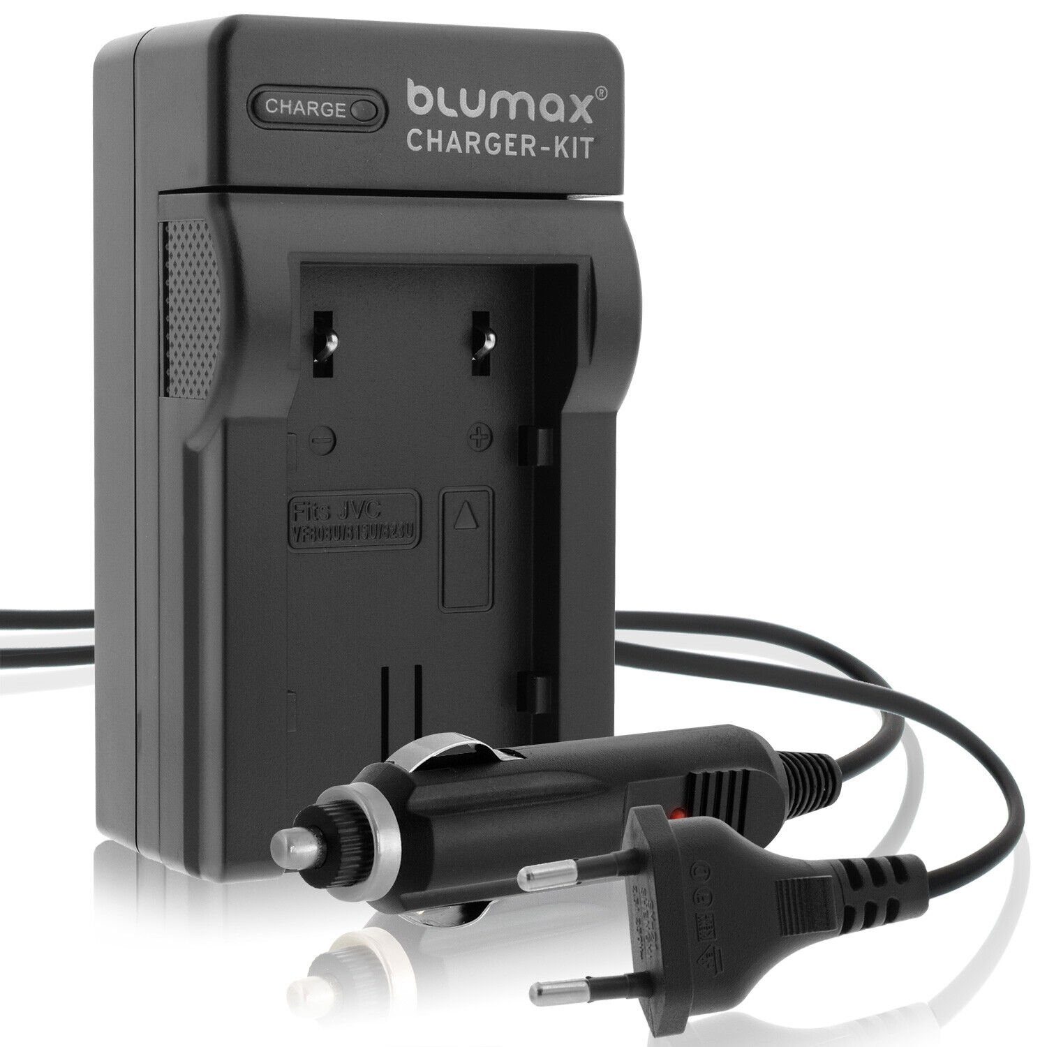 Blumax Ladegerät für JVC BN-VF808 -VF808U -VF815U BN-VF823U Kamera-Akku