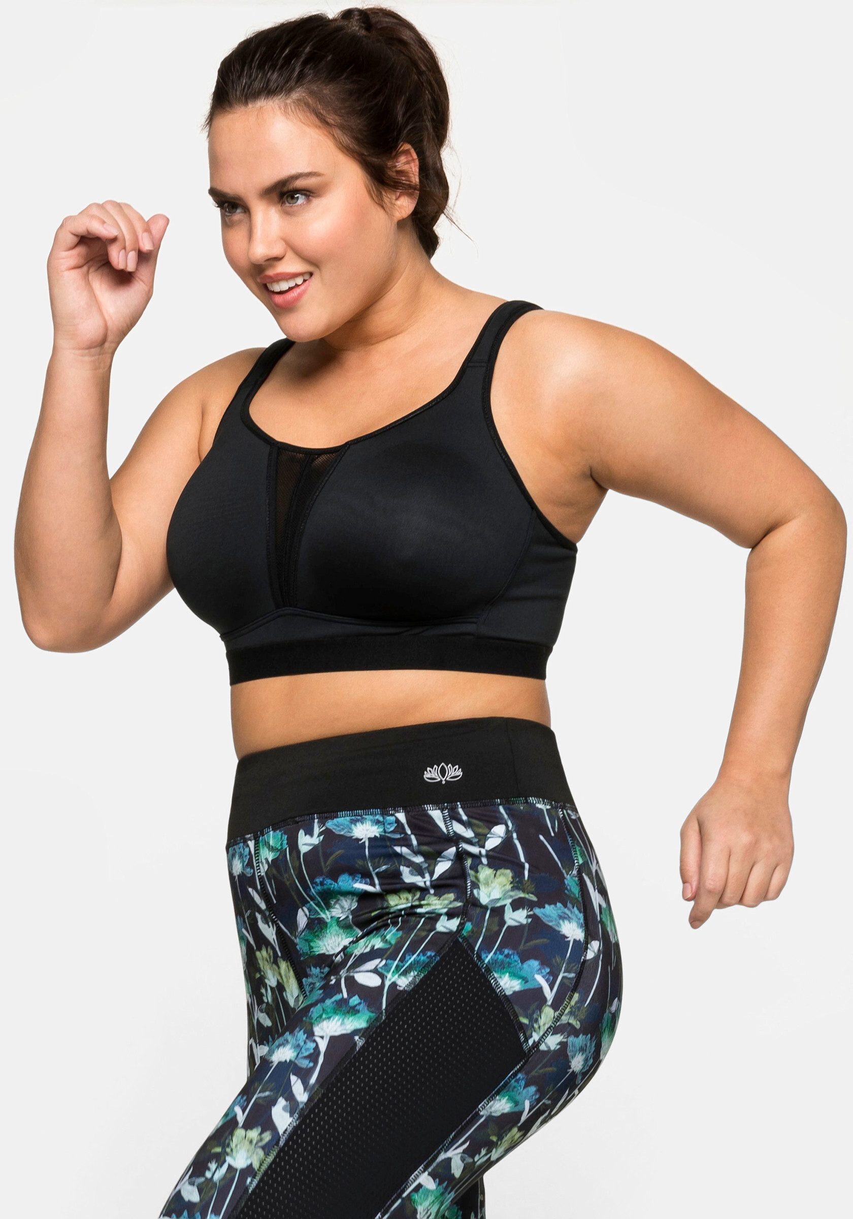 Sheego Bügelloser BH Sport-BH ohne Bügel . günstig online kaufen