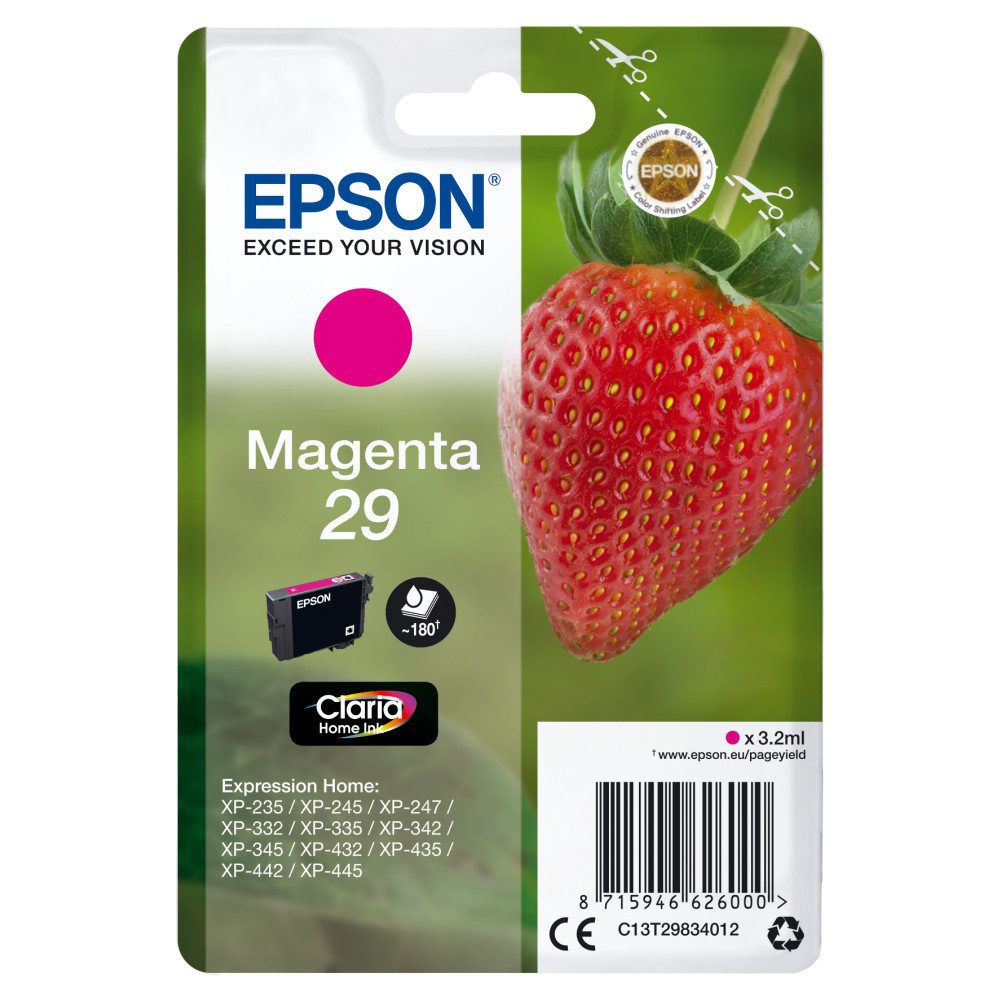 EPSON 4LB Singlepack Magenta 29 Claria