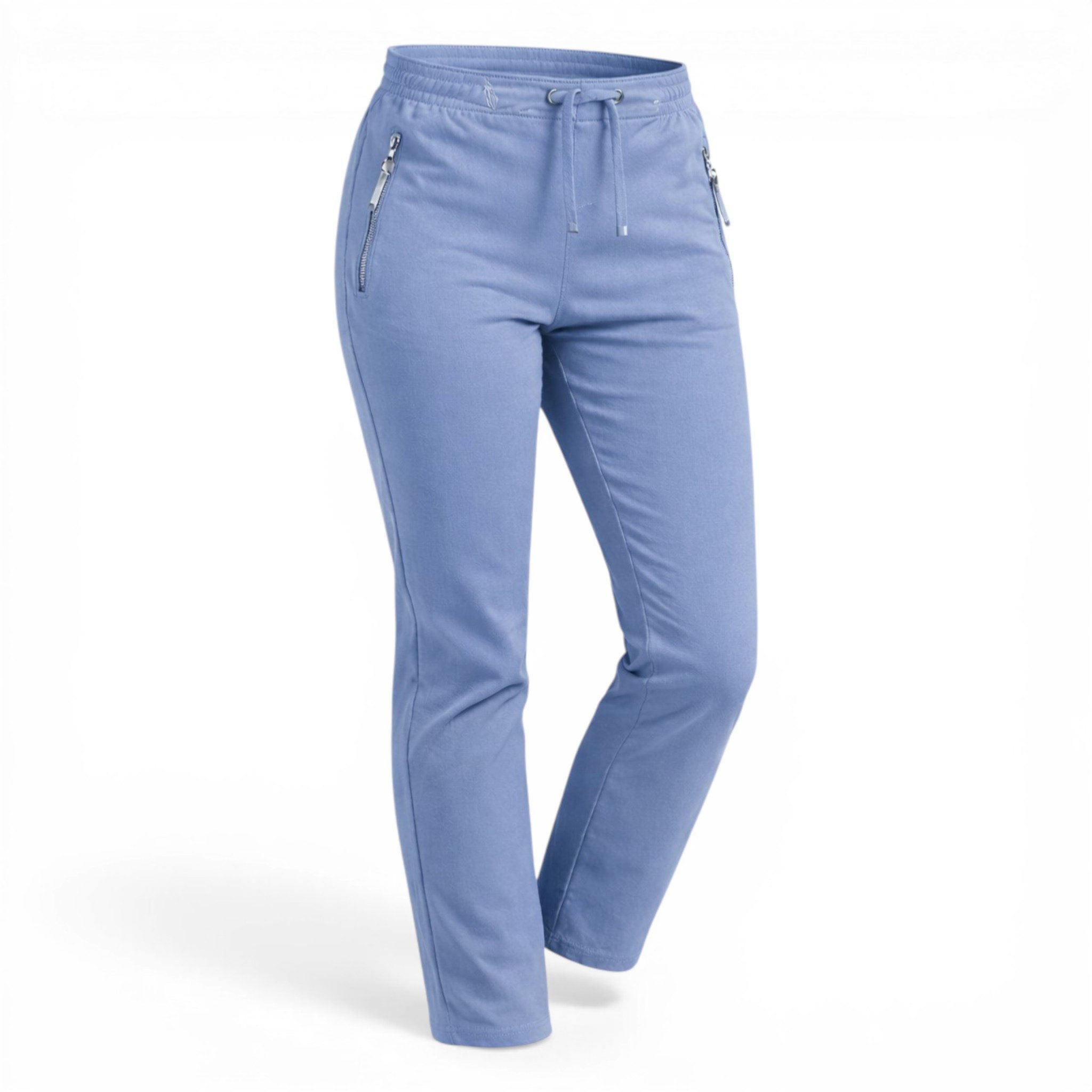 Chinohose Schlupfhose Damen Stretch Hose leichte Sommerhose - Kurzgröße