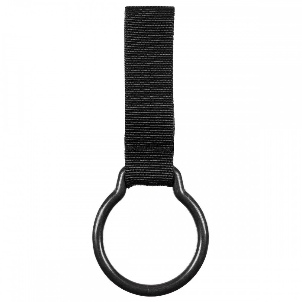 MFH Taschenlampe MFH Taschenlampenhalter schwarz - Halterung (Taschenlampenhalter mit Ring, Farbe: Schwarz)